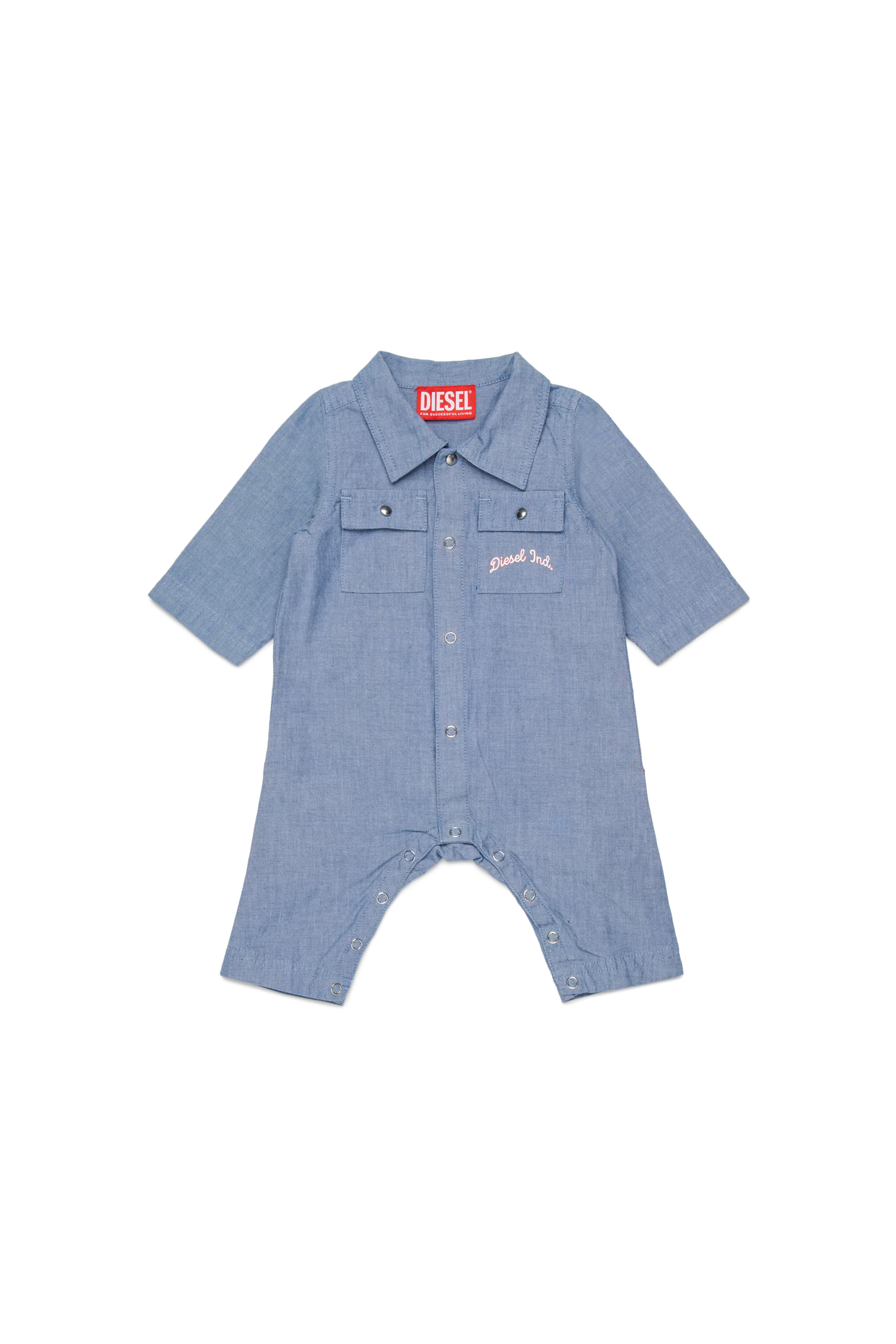 Diesel - JUSTY-NB, Unisex's カバーオール in ブルー - 1