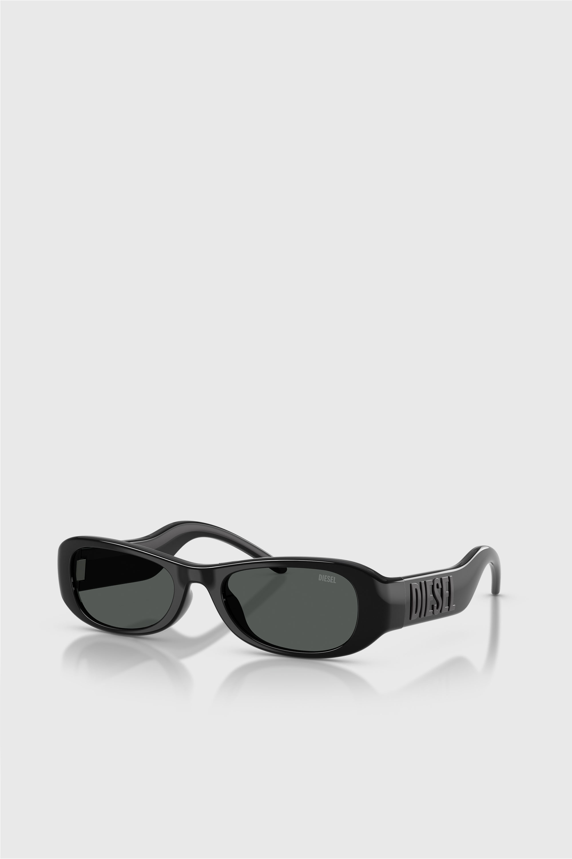 Diesel - 0DL3020U, Unisex's Pillow Sunglasses in ブラック - 2