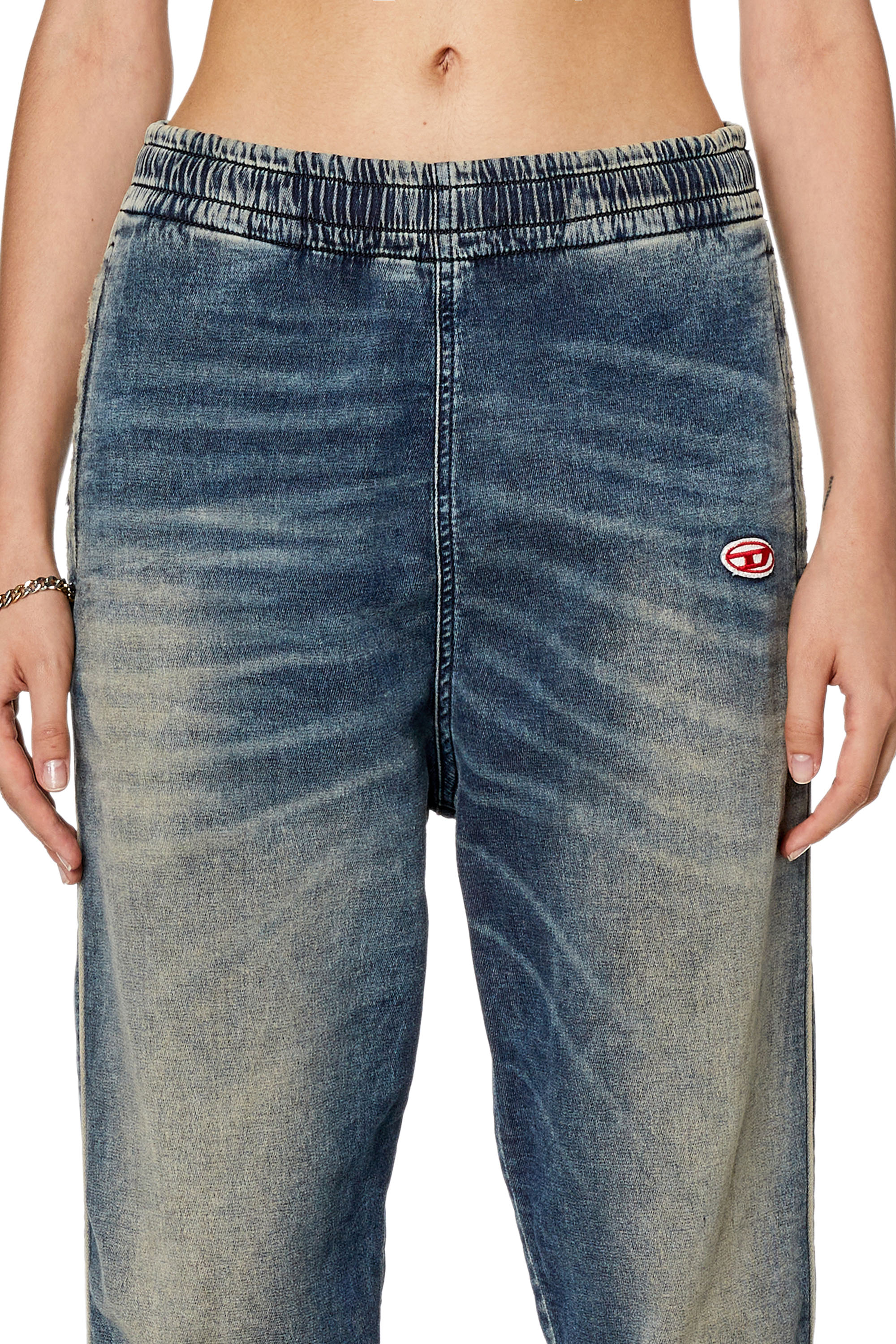 Diesel - Tapered D-Lab Track Denim 068FN, ダークブルー - Image 3