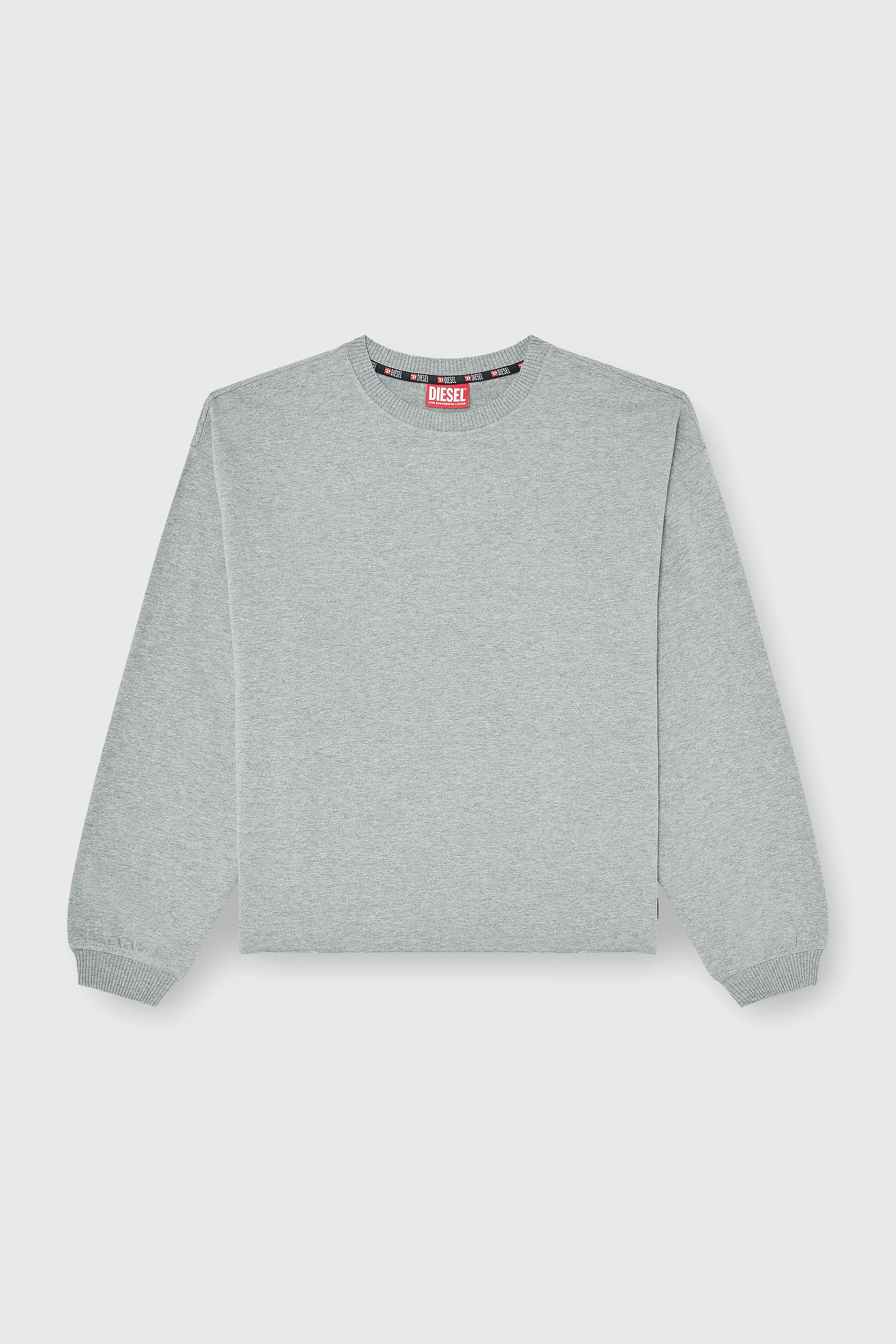 Diesel - PATRICIA-D-CORE, Female's プルオーバースウェット in グレー - 2