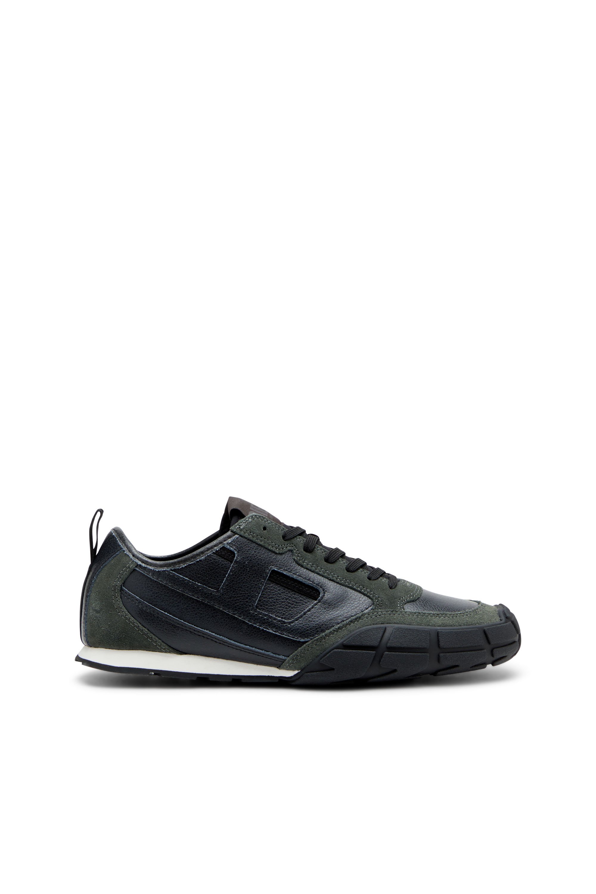 Diesel - S-PAGODHA LOW, Male's S-Pagodha-Sneakers in leather and suede in null - 1