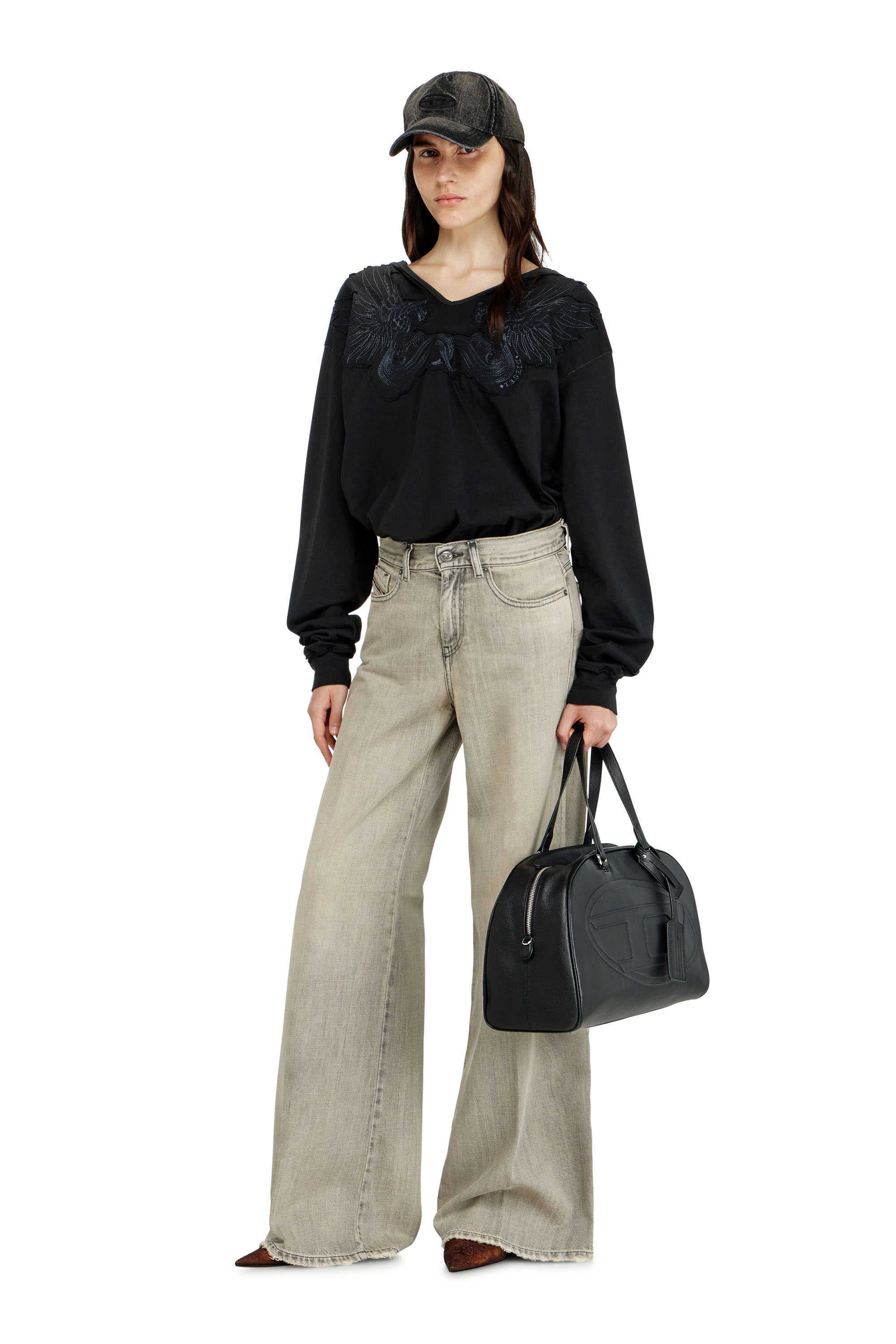 Diesel - Female's Flare Jeans 1978 D-Akemi 068RU, グレー - 2