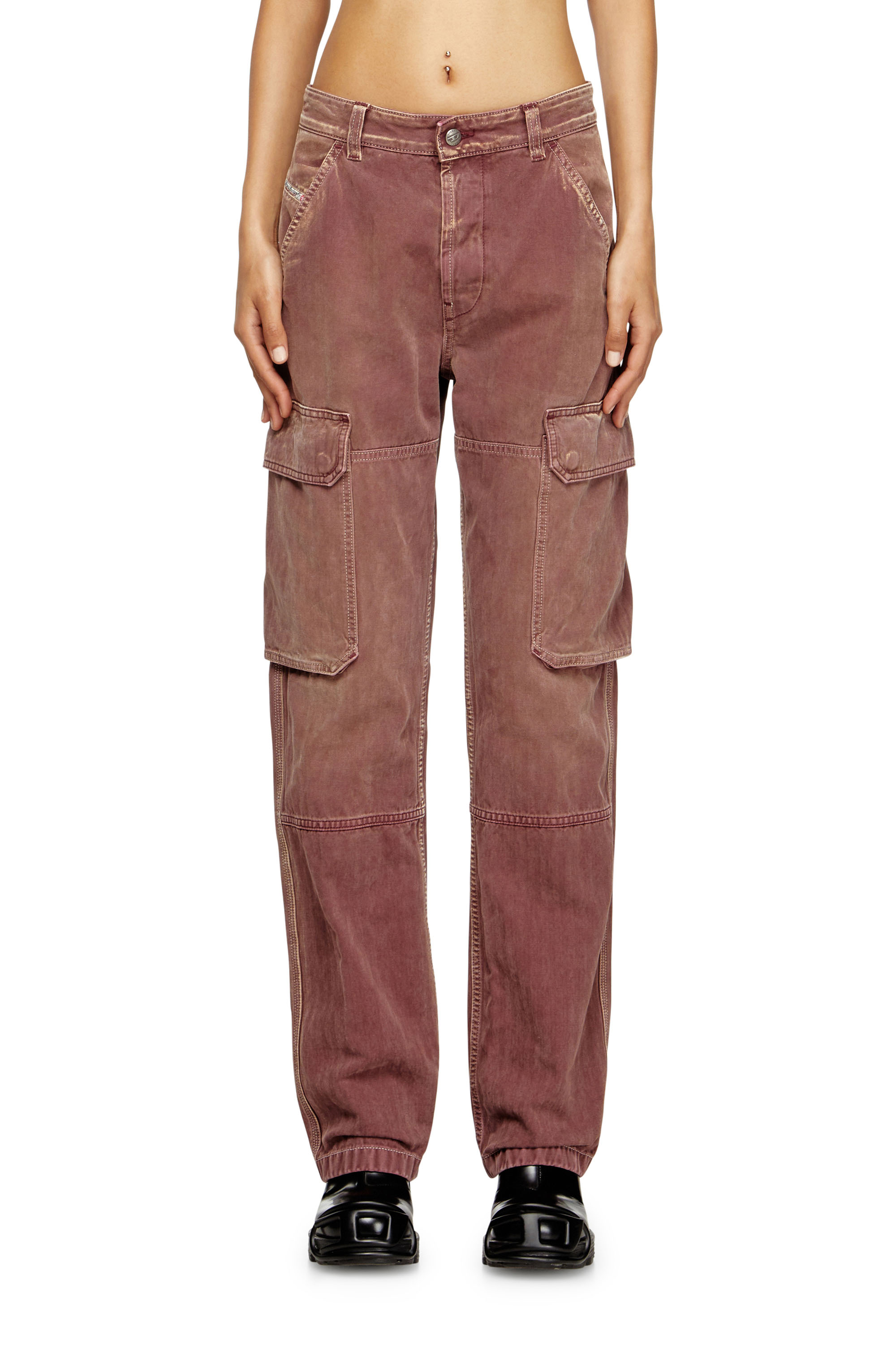 Diesel - Female's Regular Jeans D-Pot 09M93, ブラウン - 3