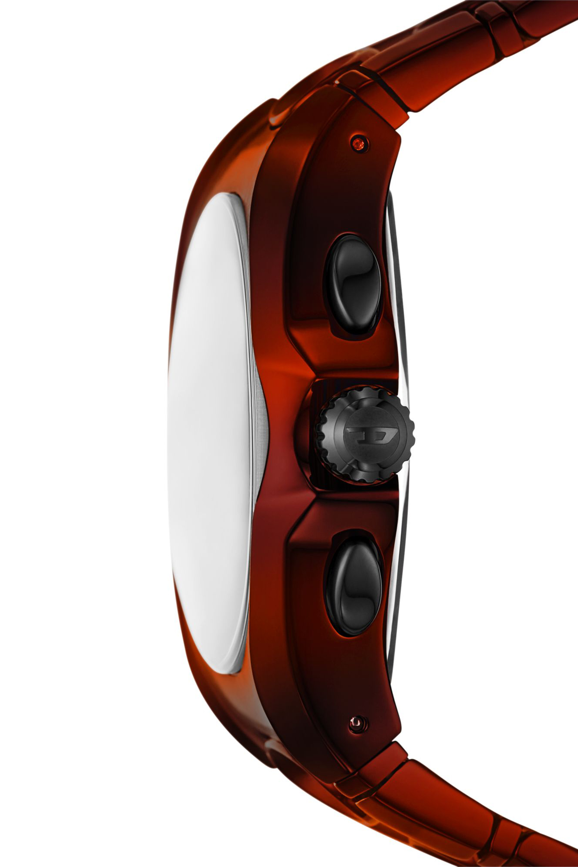 Diesel - DZ4693 WATCH, Male's D-Curve red stainless steel watch in レッド - 3