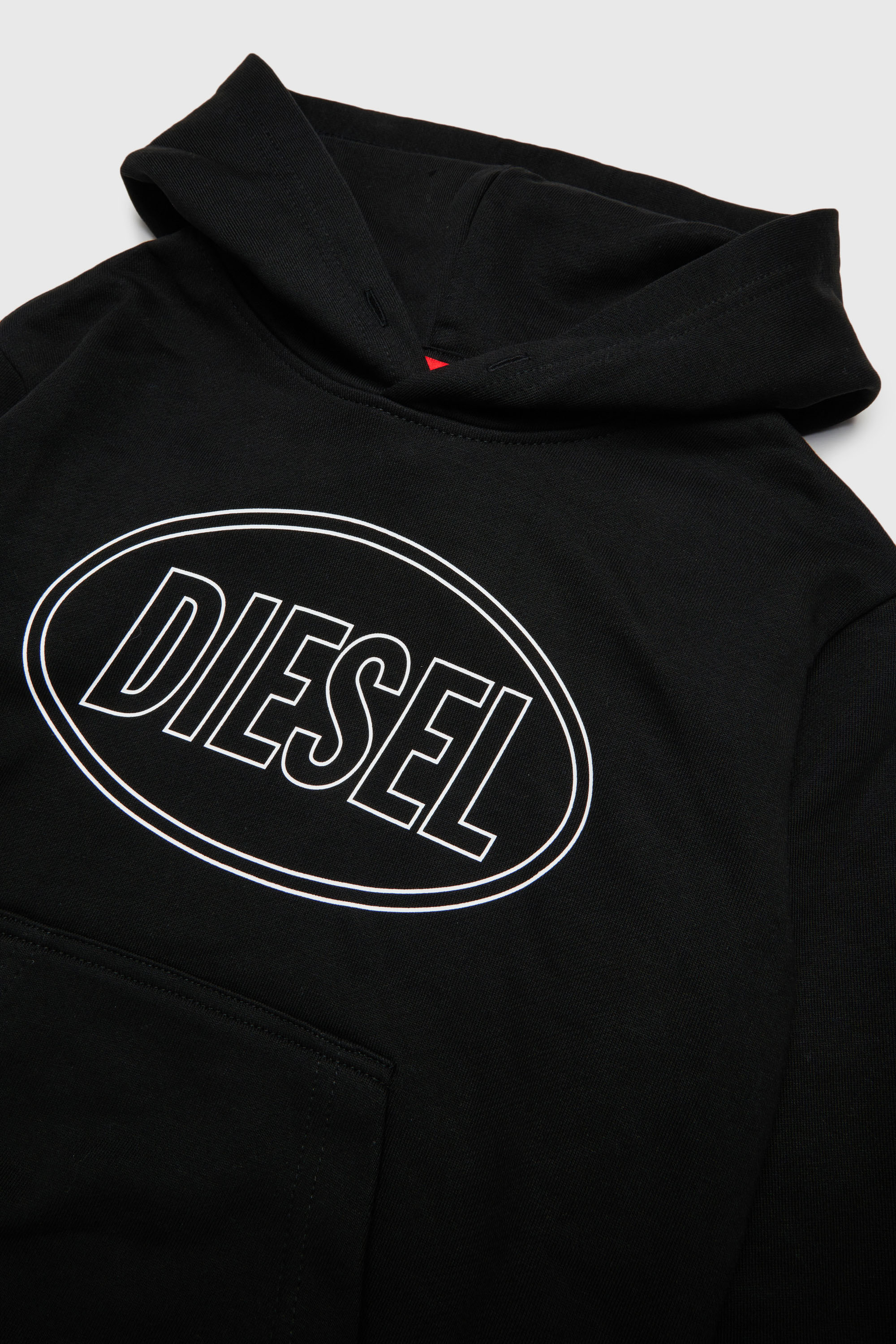 Diesel - SCIRCLEHOOD OVER, Male's プルオーバーパーカー in ブラック - 3