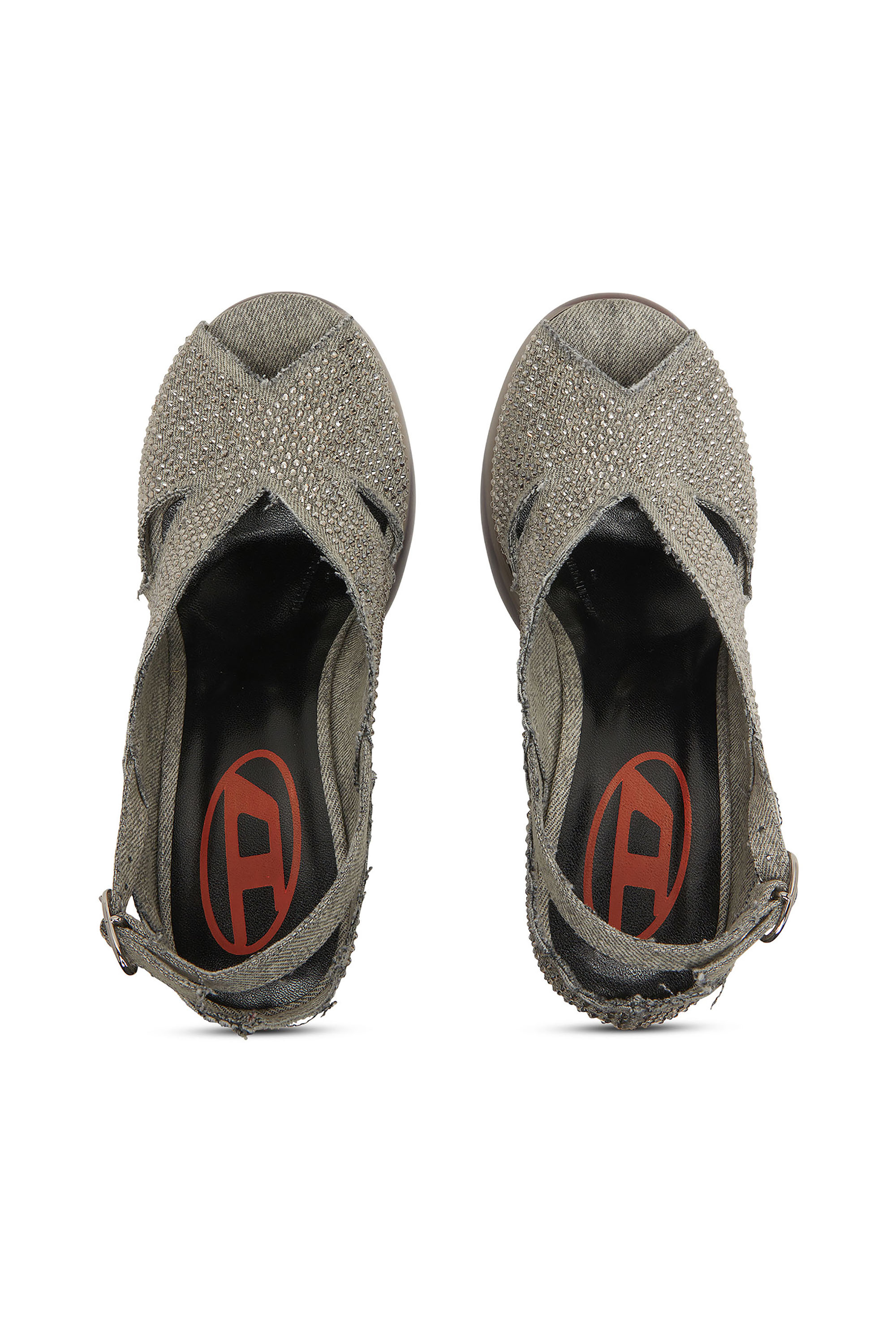 Diesel - D-LAKE PLATFORM SDL, Female's サンダル in グレー - 6