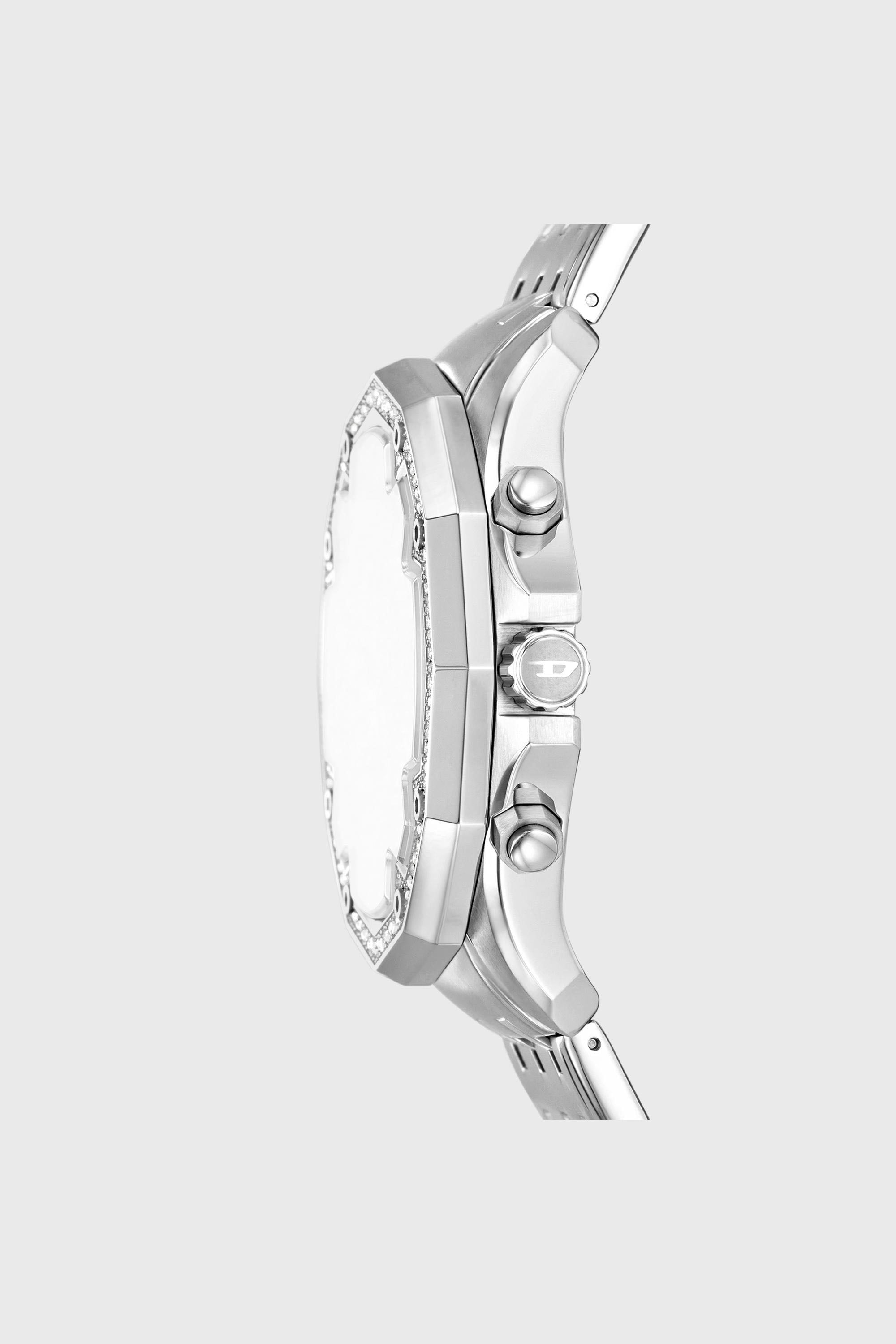 Diesel - DZ4734 WATCH, Male's Stinger pav&eacute; stainless steel watch in シルバー - 2