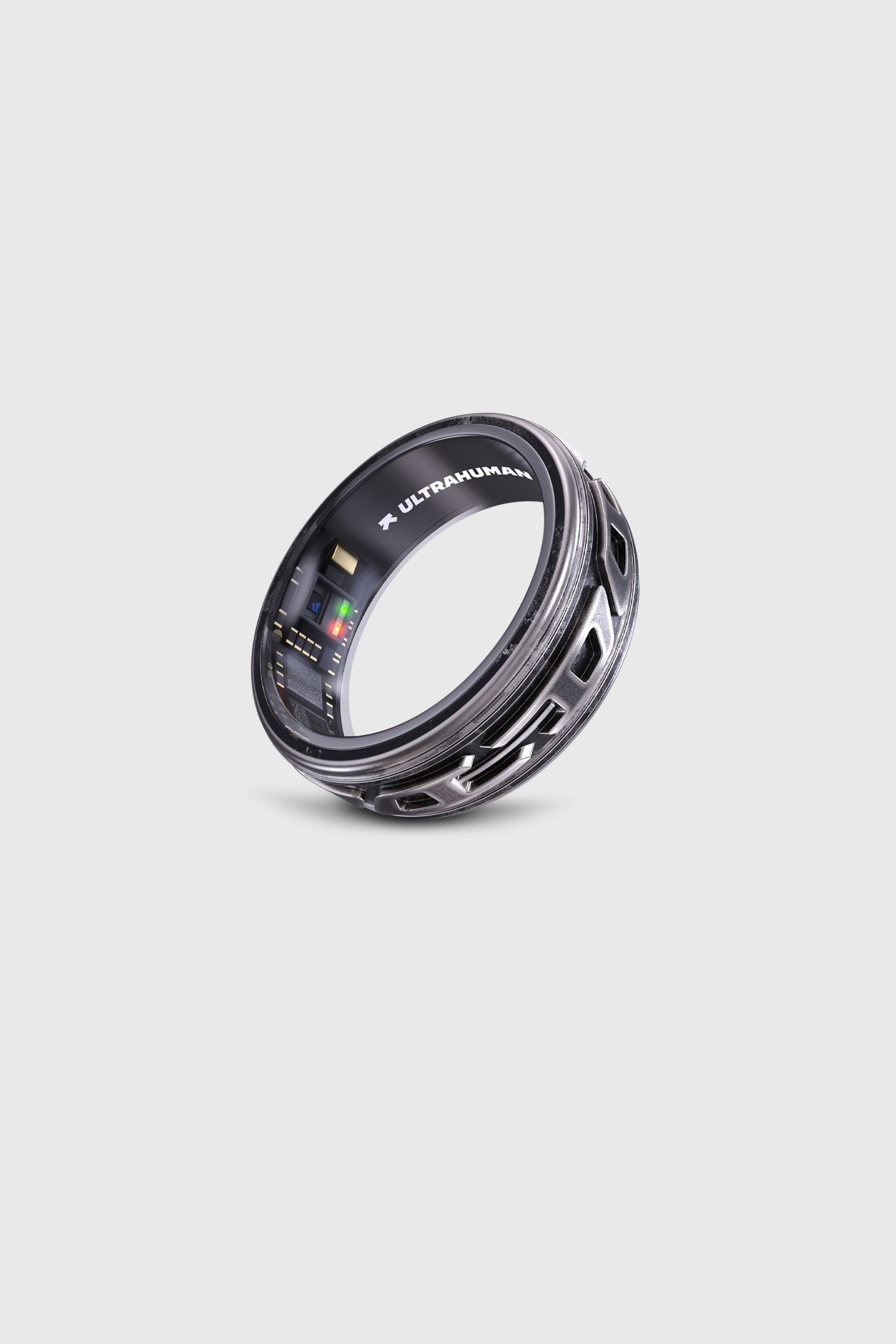Diesel - SMART RING PHANTOM BLACK- UHRA-DD SMART RING, Unisex's Smart ring in distressed black in ブラック - 3