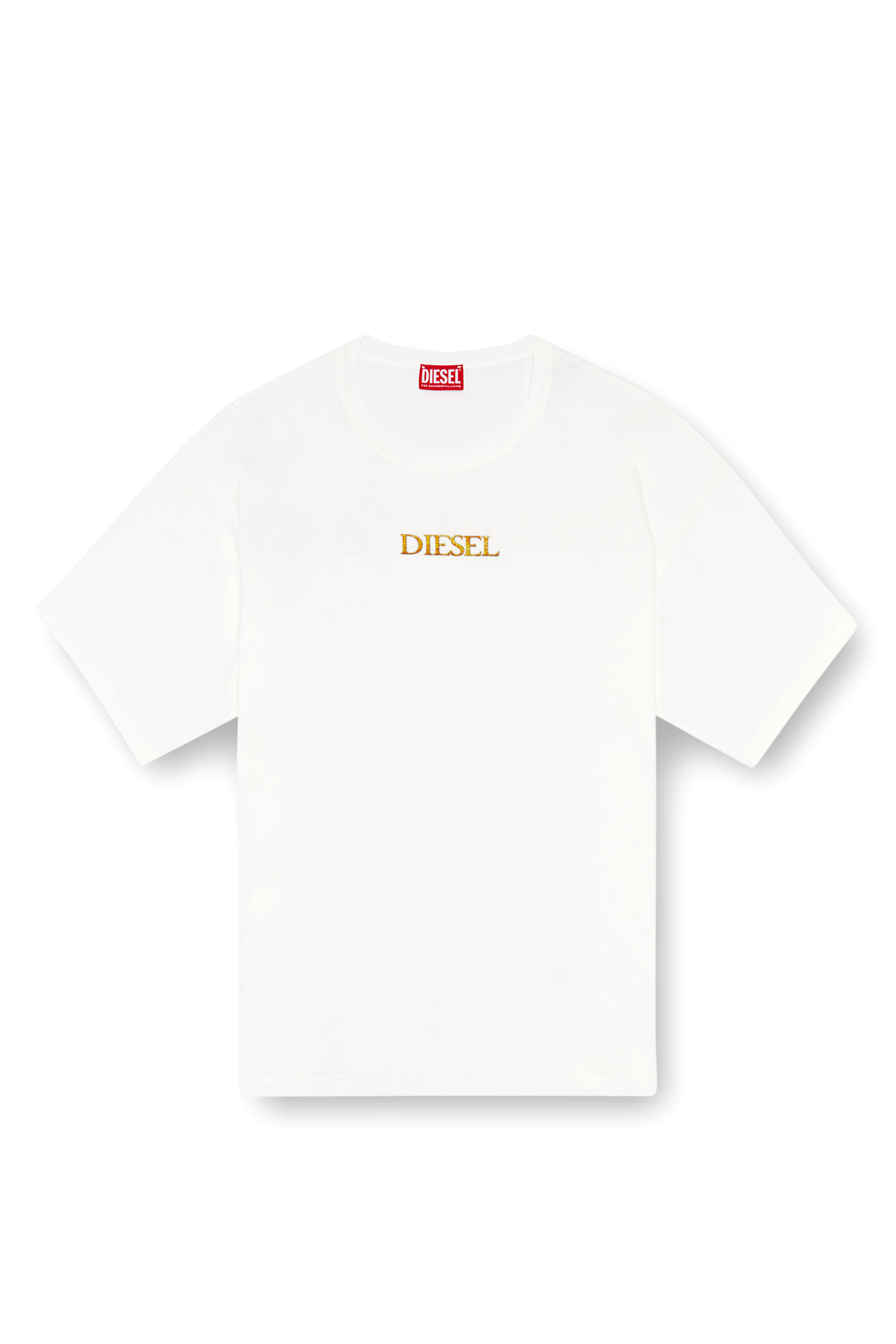 Diesel - T-BOXT-Q20, Male's T-shirt with Only The Brave print in ホワイト - 3