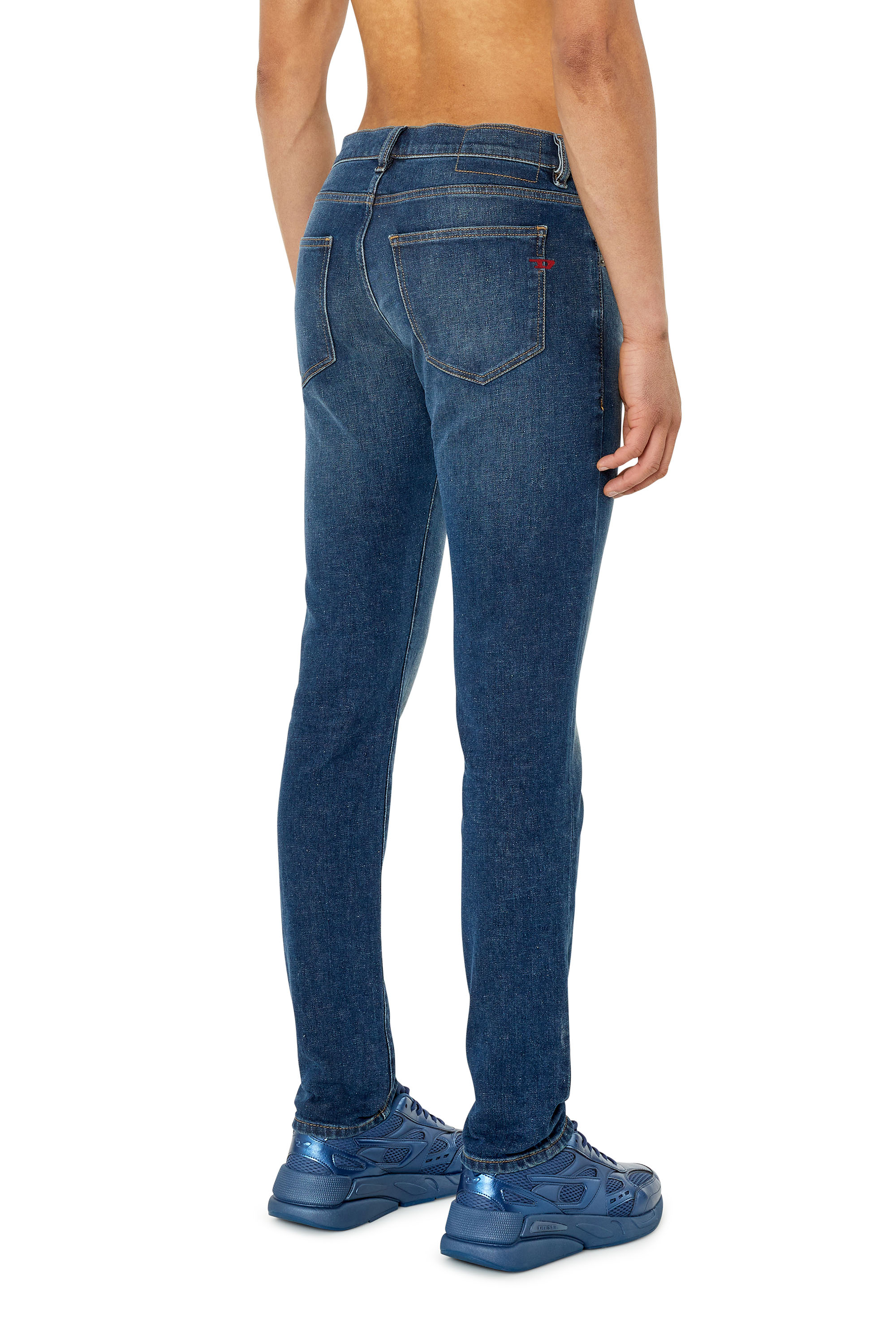 Diesel - Slim Jeans 2019 D-Strukt 09F39, ダークブルー - Image 2