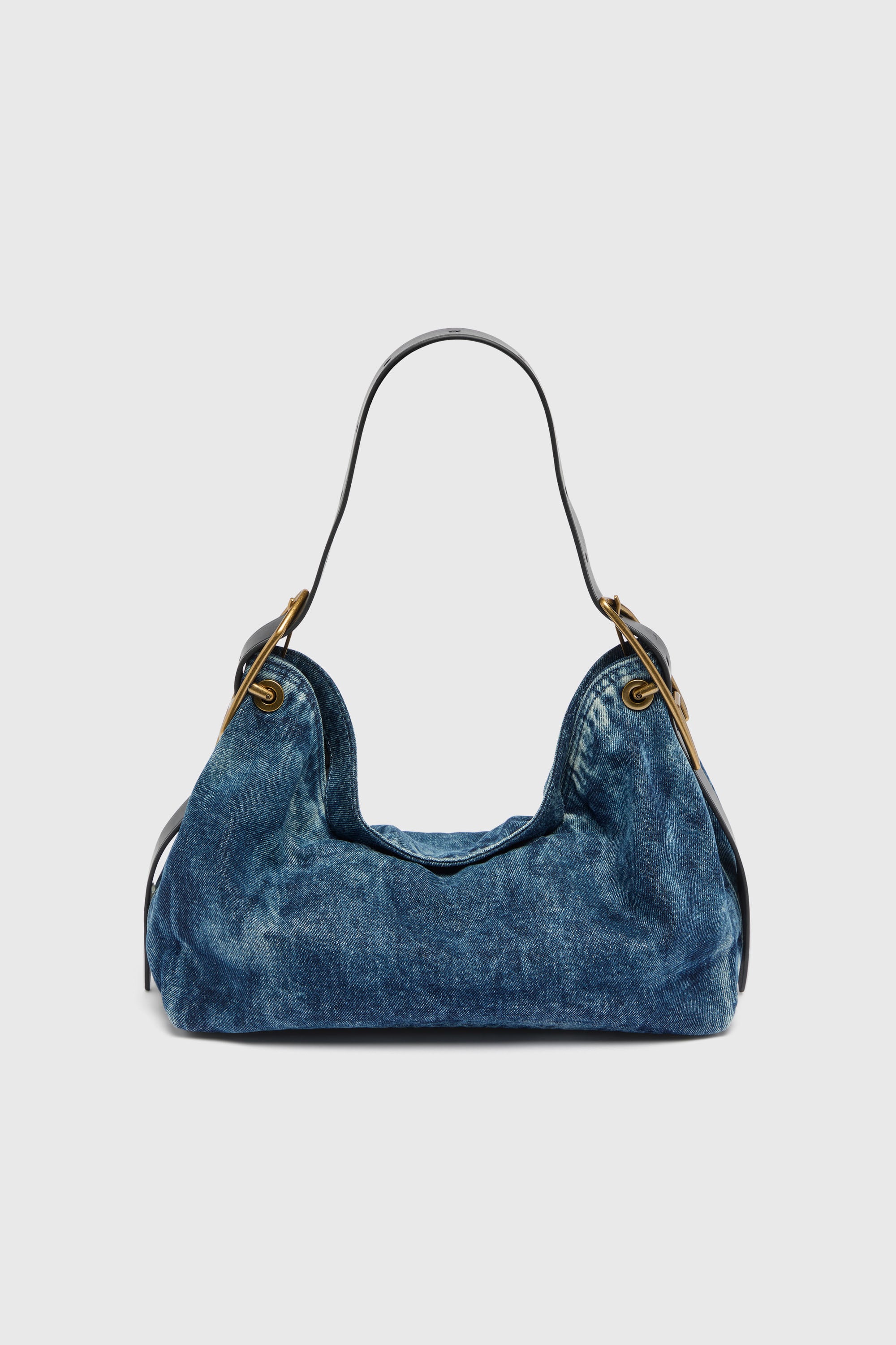 Diesel - D-LINE HOBO S, Female's ショルダーバッグ in ミディアムブルー - 1