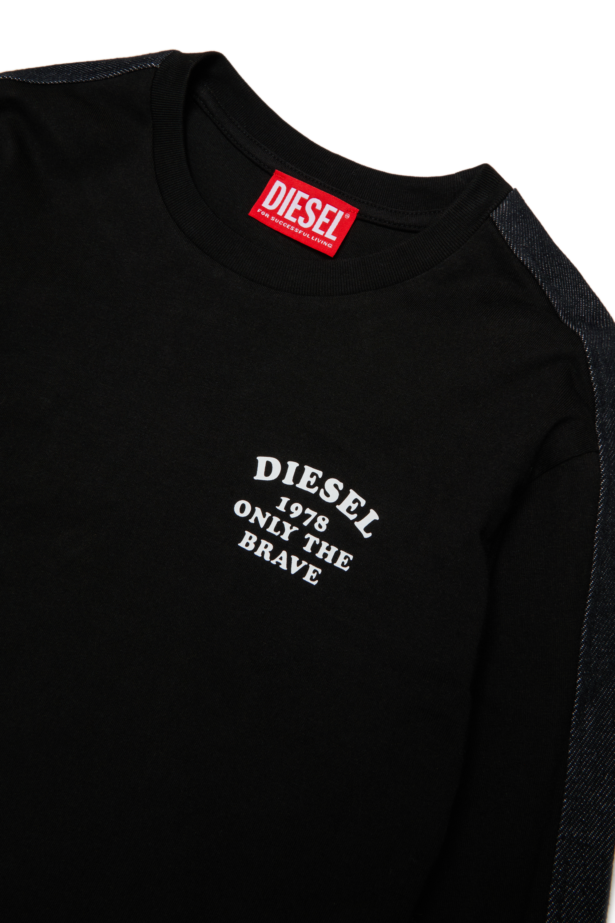 Diesel - TEAN OVER, Male's Tシャツ in ブラック - 3