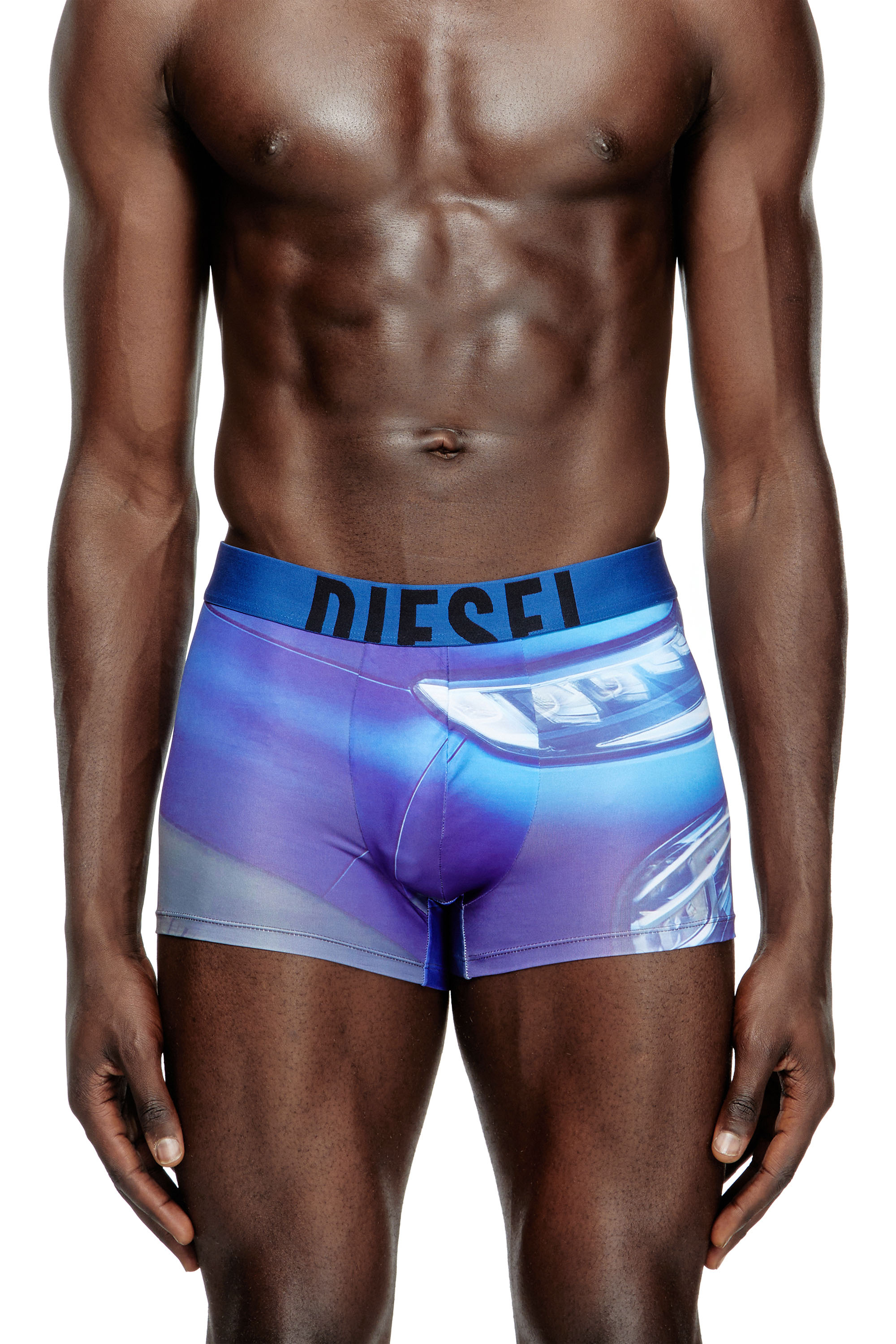Diesel - DAMIEN-D-POP-40, Male's Boxer briefs with Pop print in ブルー - 2