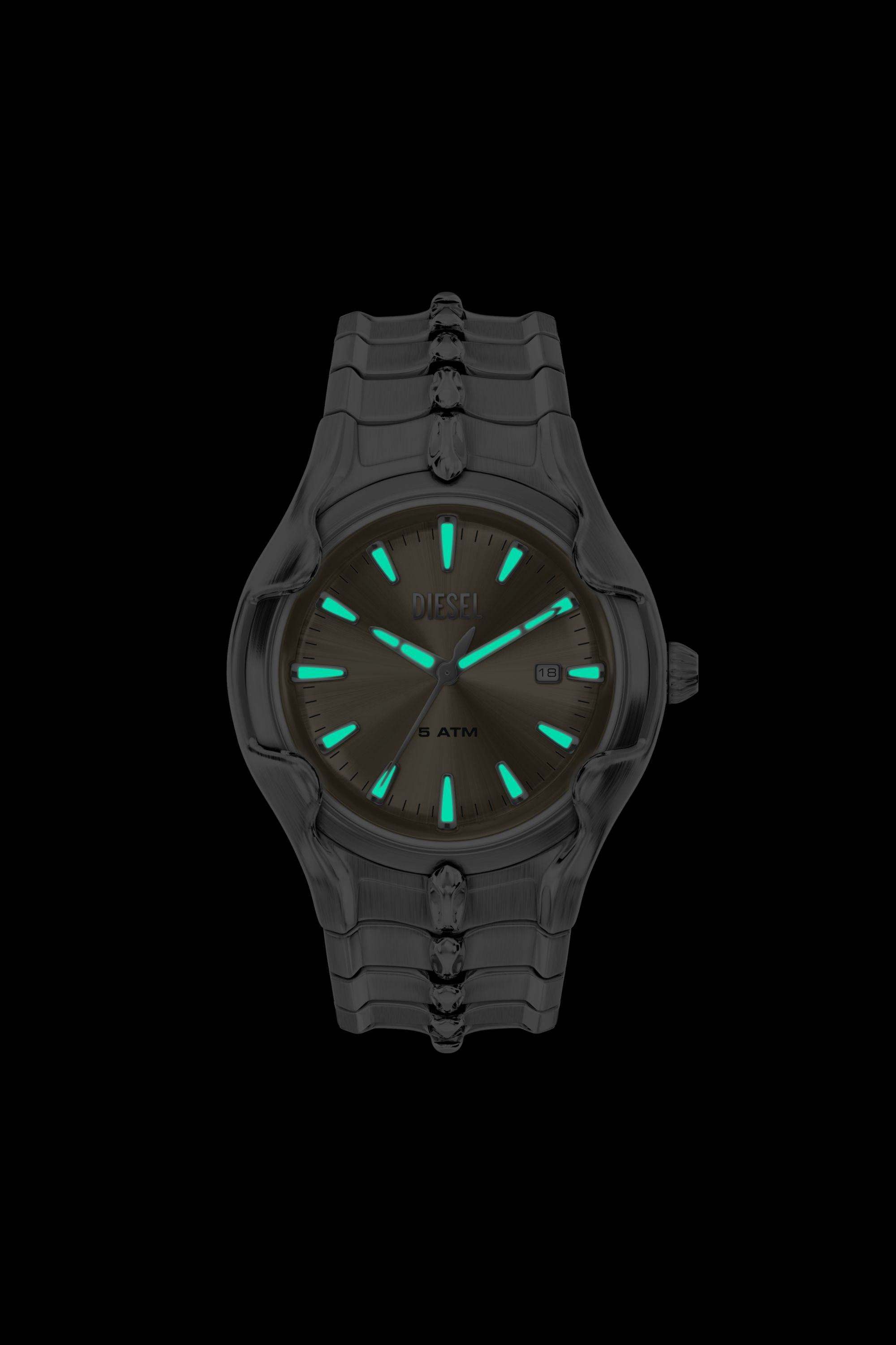 Diesel - DZ2234 WATCH, Male's Vert Stainless Steel Watch in シルバー - 6