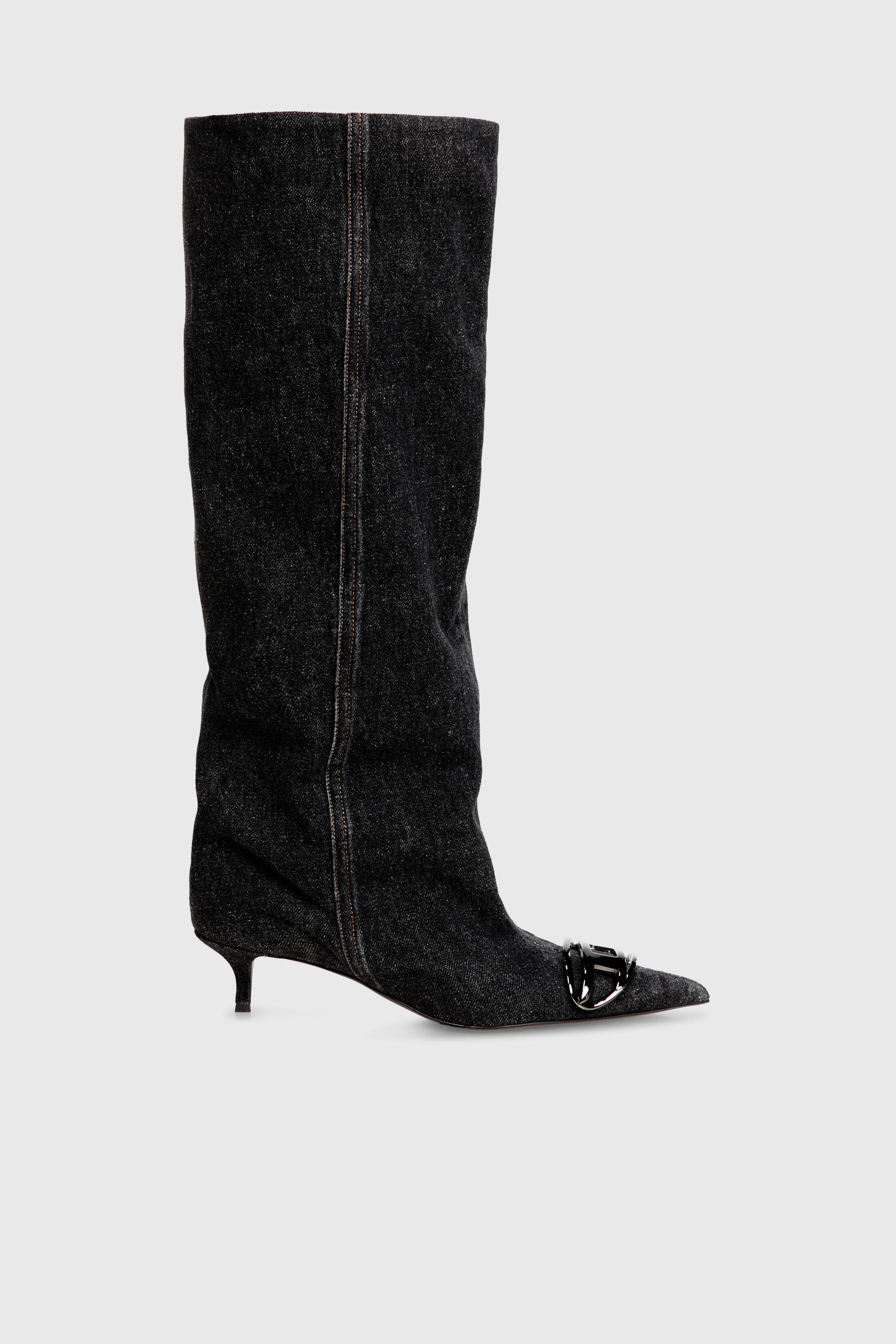 Diesel - D-VENUS KB SLOUCHY, Female's ロングブーツ in ブラック - 1