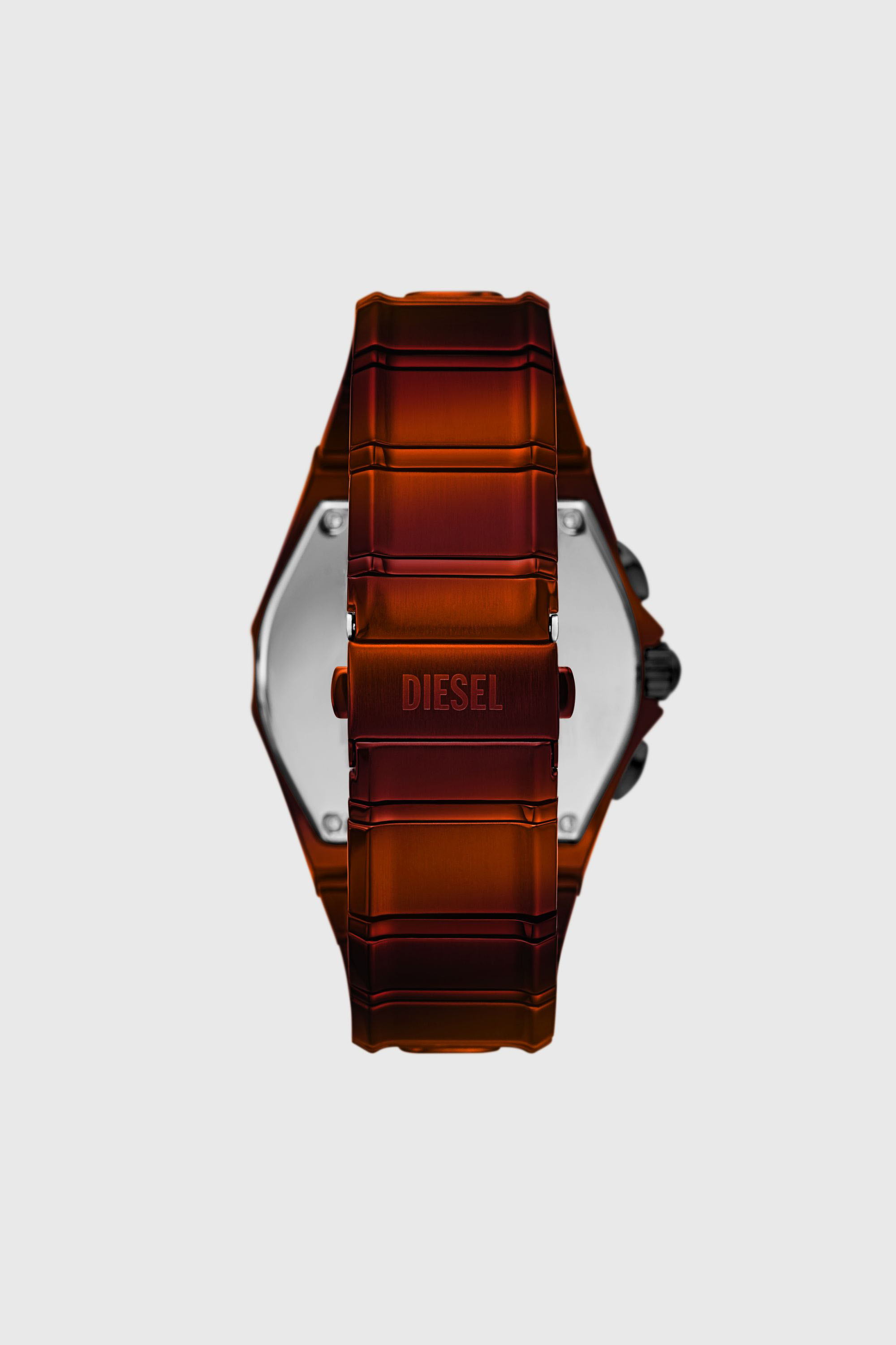 DZ4693 WATCH D-Curve red stainless steel watch｜レッド｜メンズ｜DIESEL