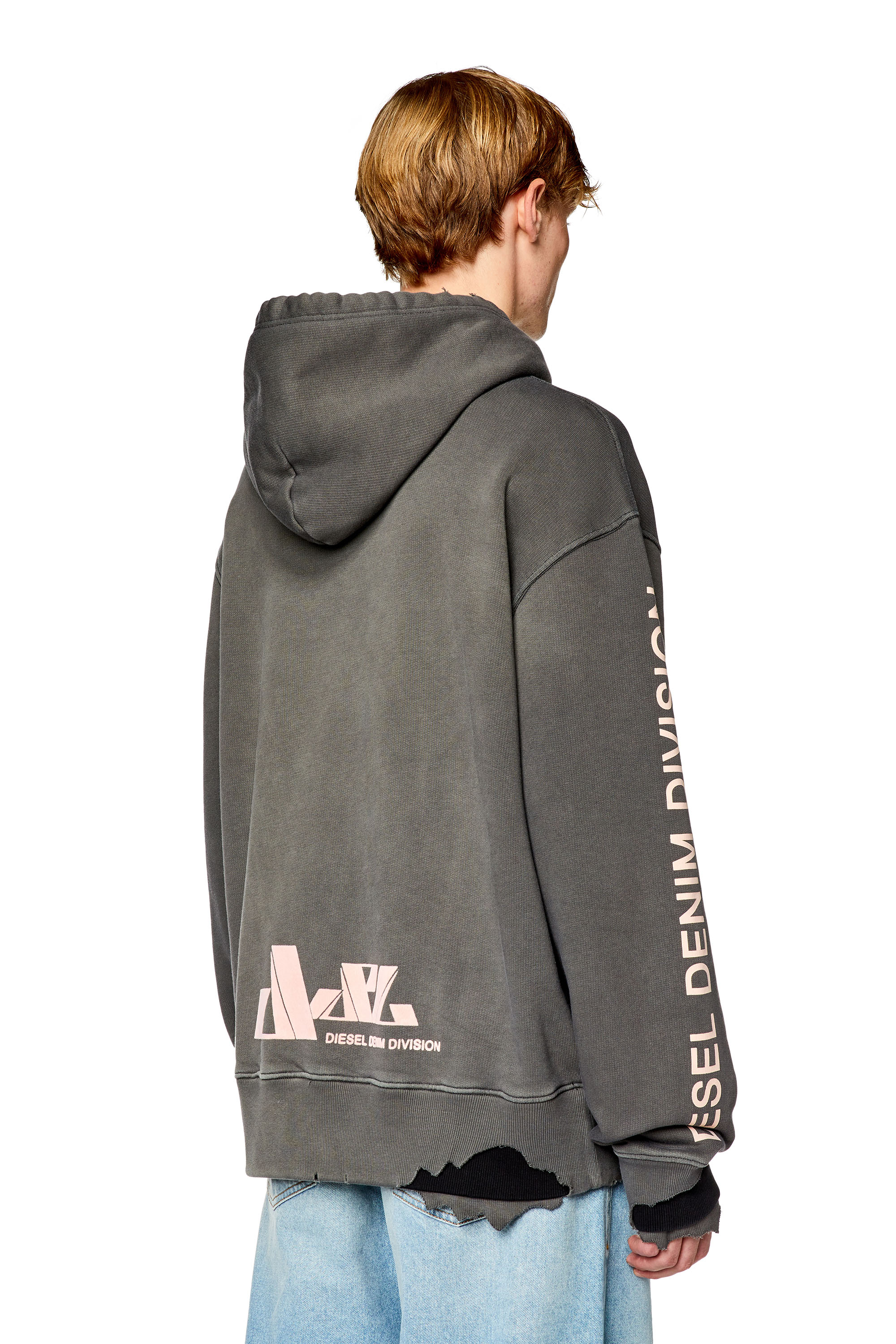 Diesel - S-MACSROT-HOOD, グレー - Image 4