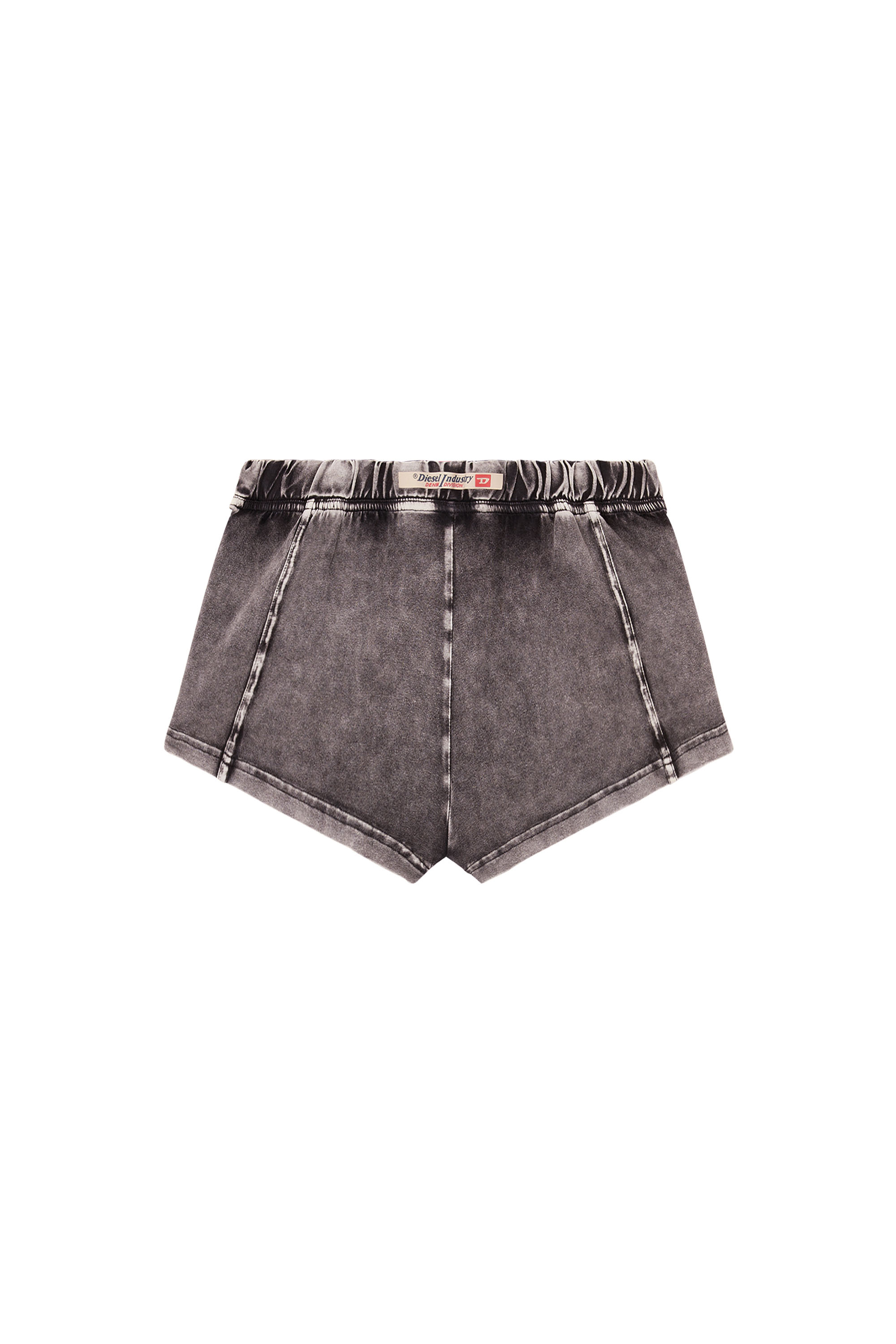 MAELA-DNM Shorts in denim-effect jersey｜ブラック