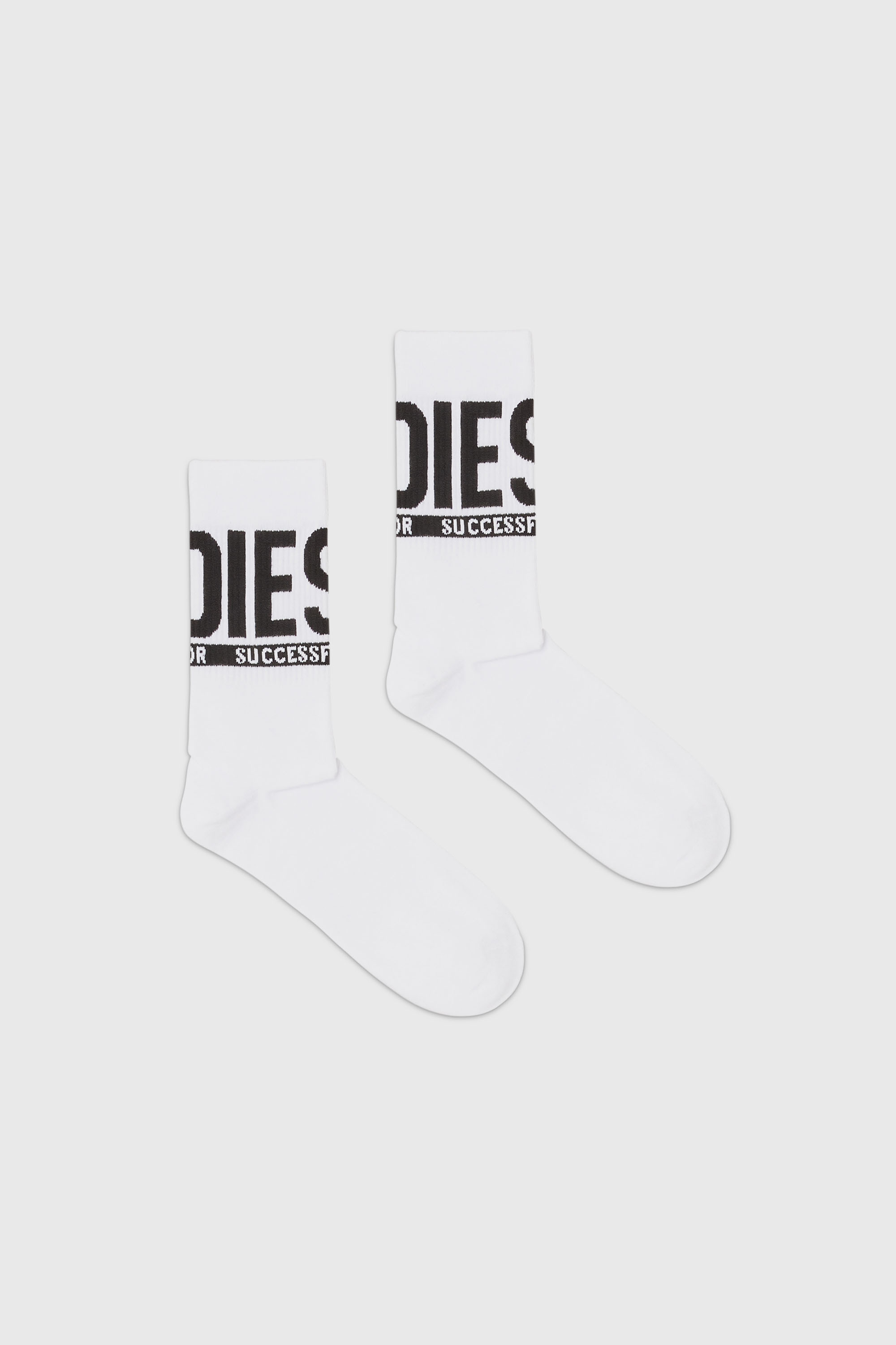 Diesel - SKM-RAY-21,5-SINGLE, Male's ソックス in ホワイト - 1