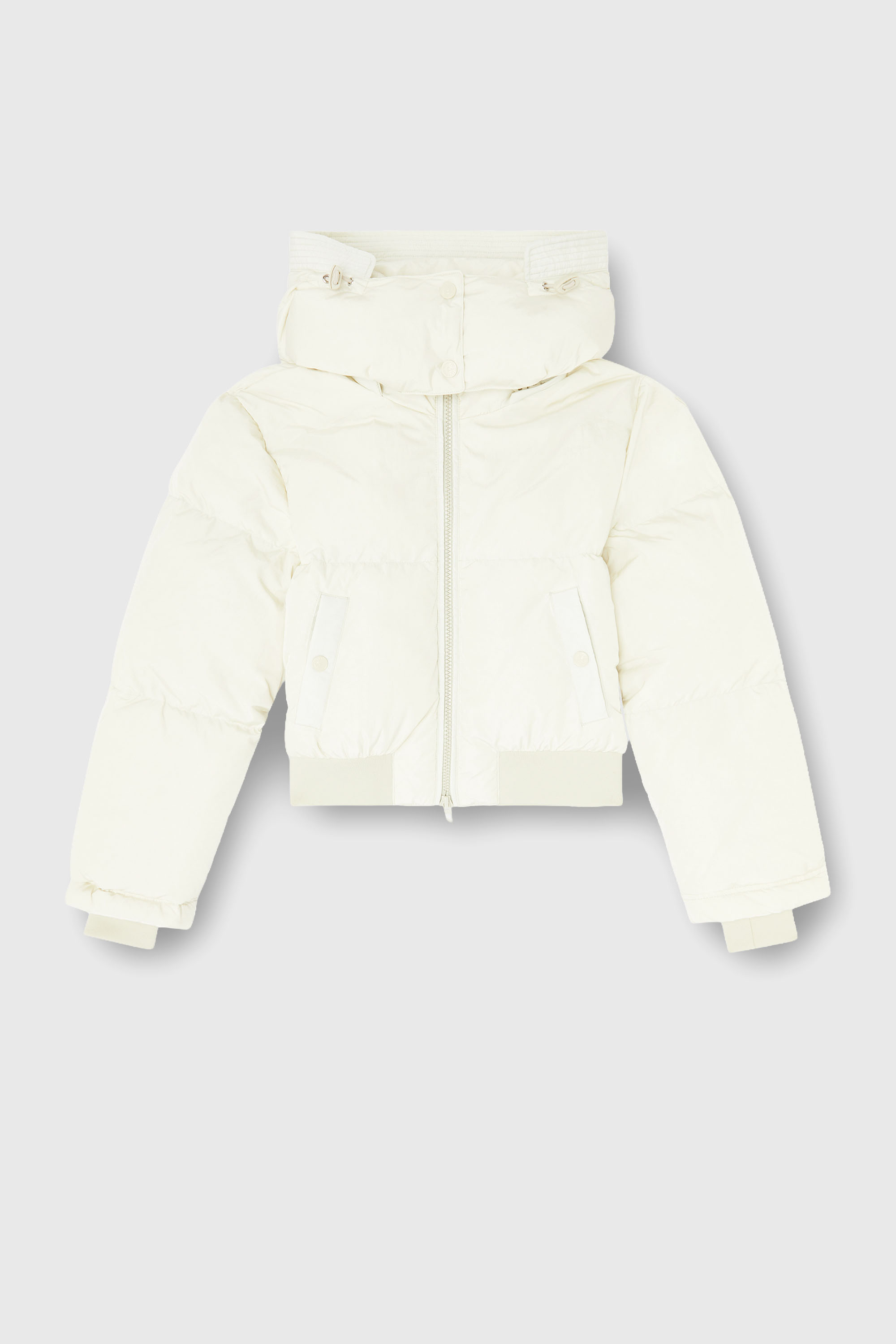 Diesel - W-PEYT-SHORT-NEW-WD, Female's ダウンジャケット in ホワイト - 2