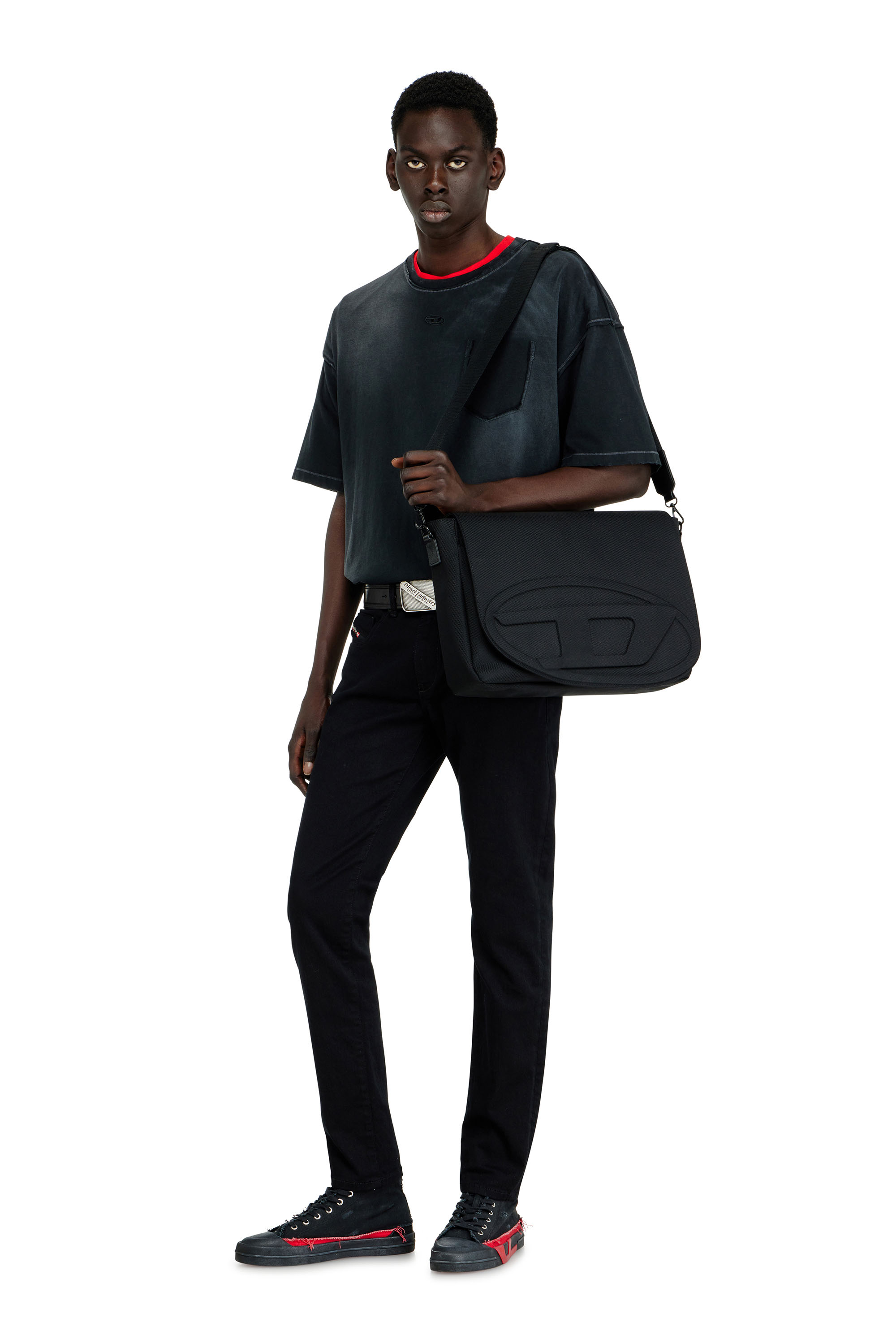Diesel - 1DR MESSENGER, Male's メッセンジャーバッグ in ブラック - 1