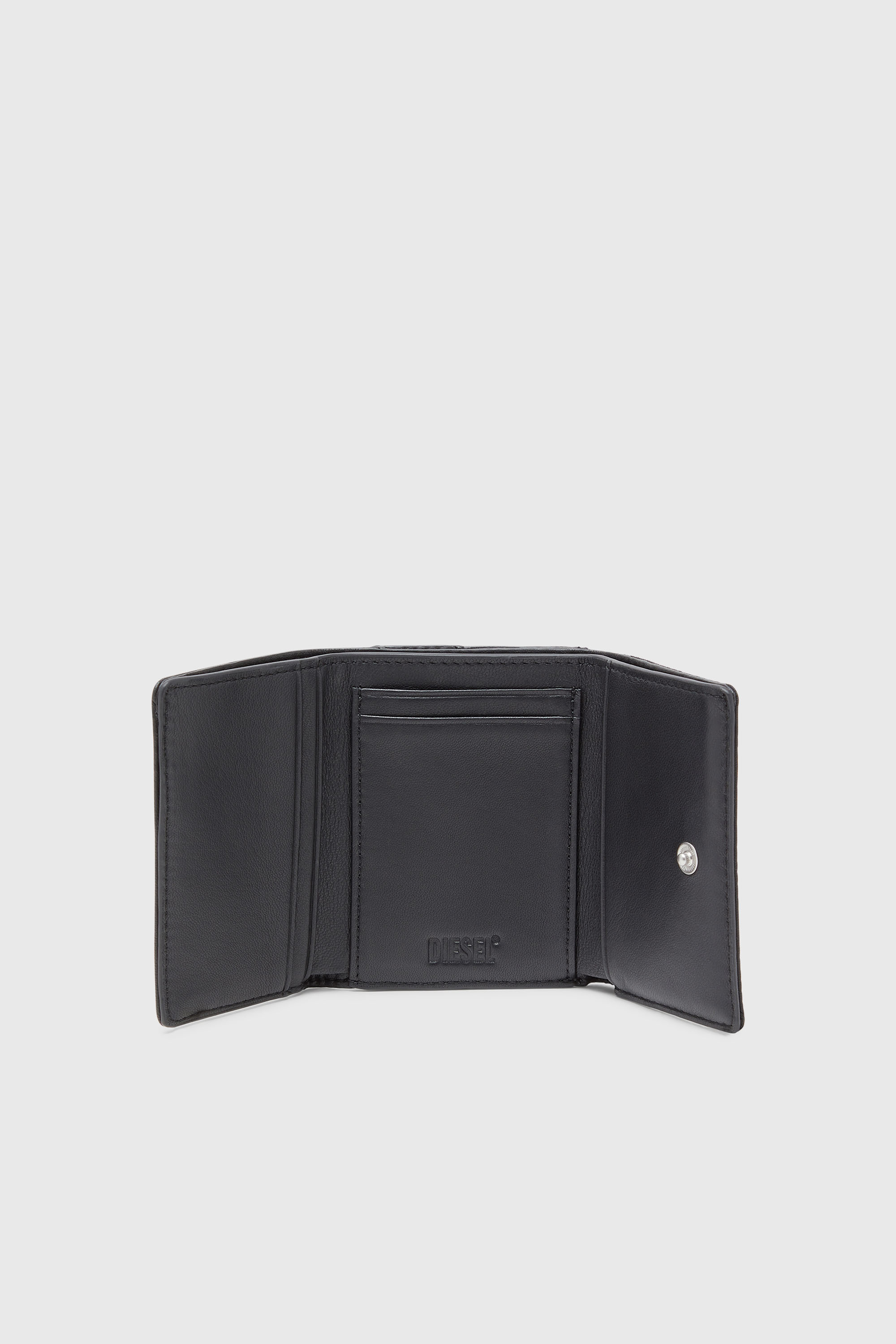 Diesel - MULTI-PKTS TRI-FOLD COIN 3D, Male's 三つ折りウォレット in ブラック - 3