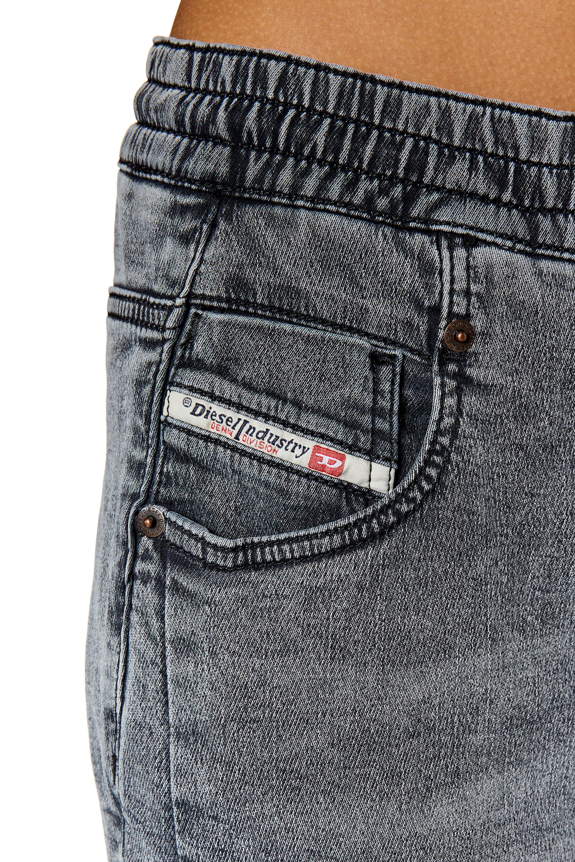 Diesel - Boyfriend 2041 D-Fayza Joggjeans® 068DW, グレー - Image 3
