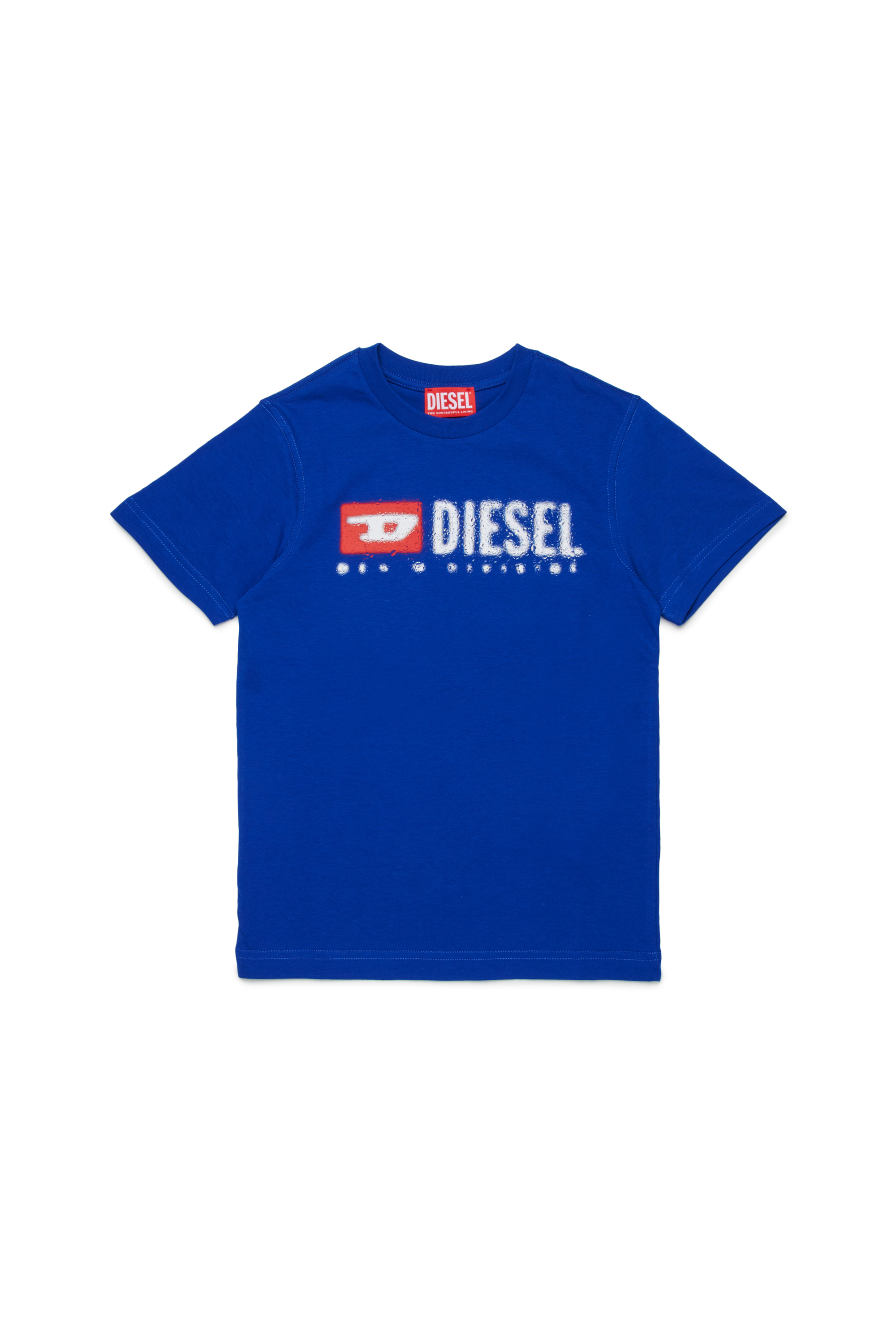 Diesel - TADJUSTK14, Male's Tシャツ in ブルー - 1