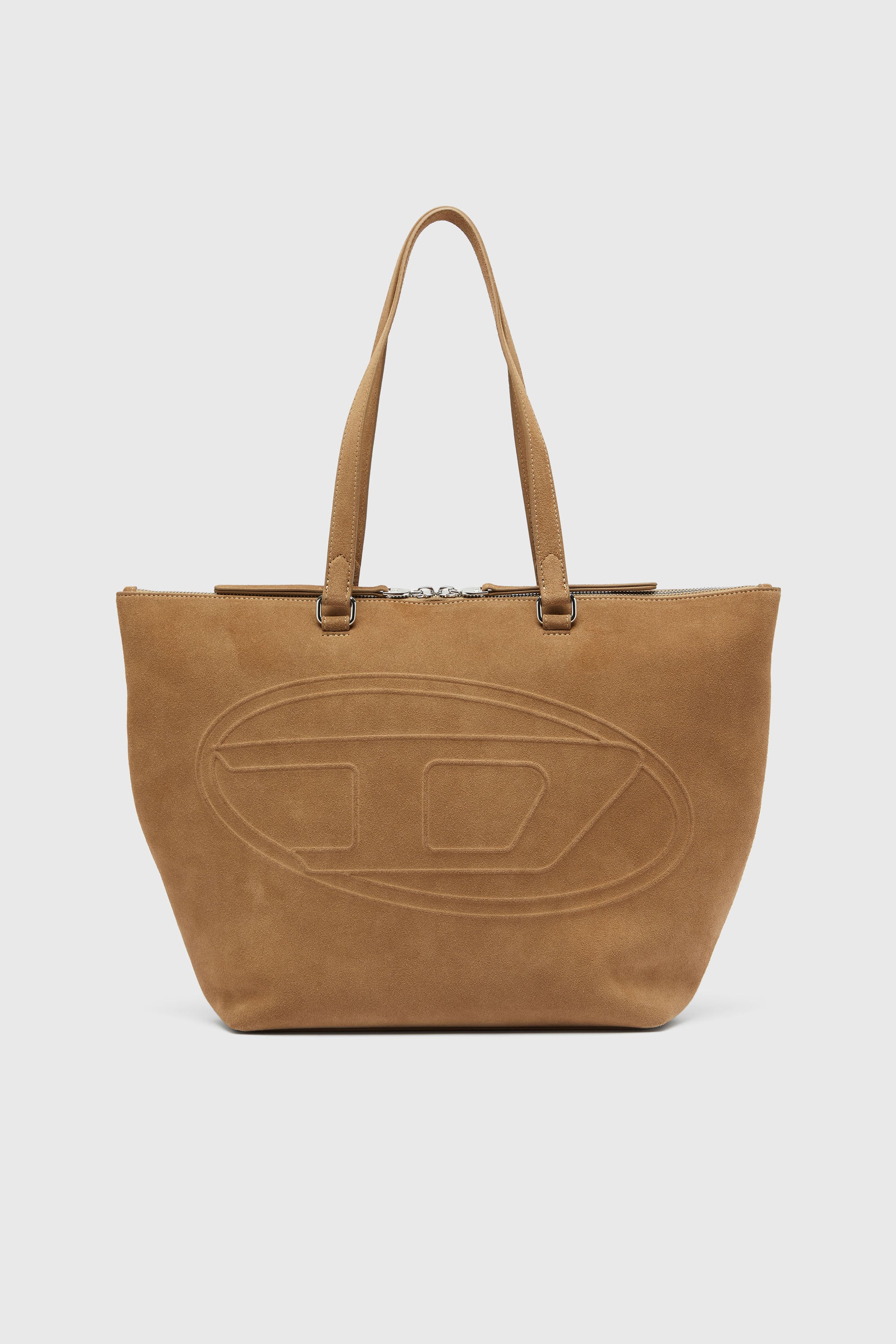 Diesel - 1DR DOME TOTE E/W, Unisex's トートバッグ in キャメル - 1