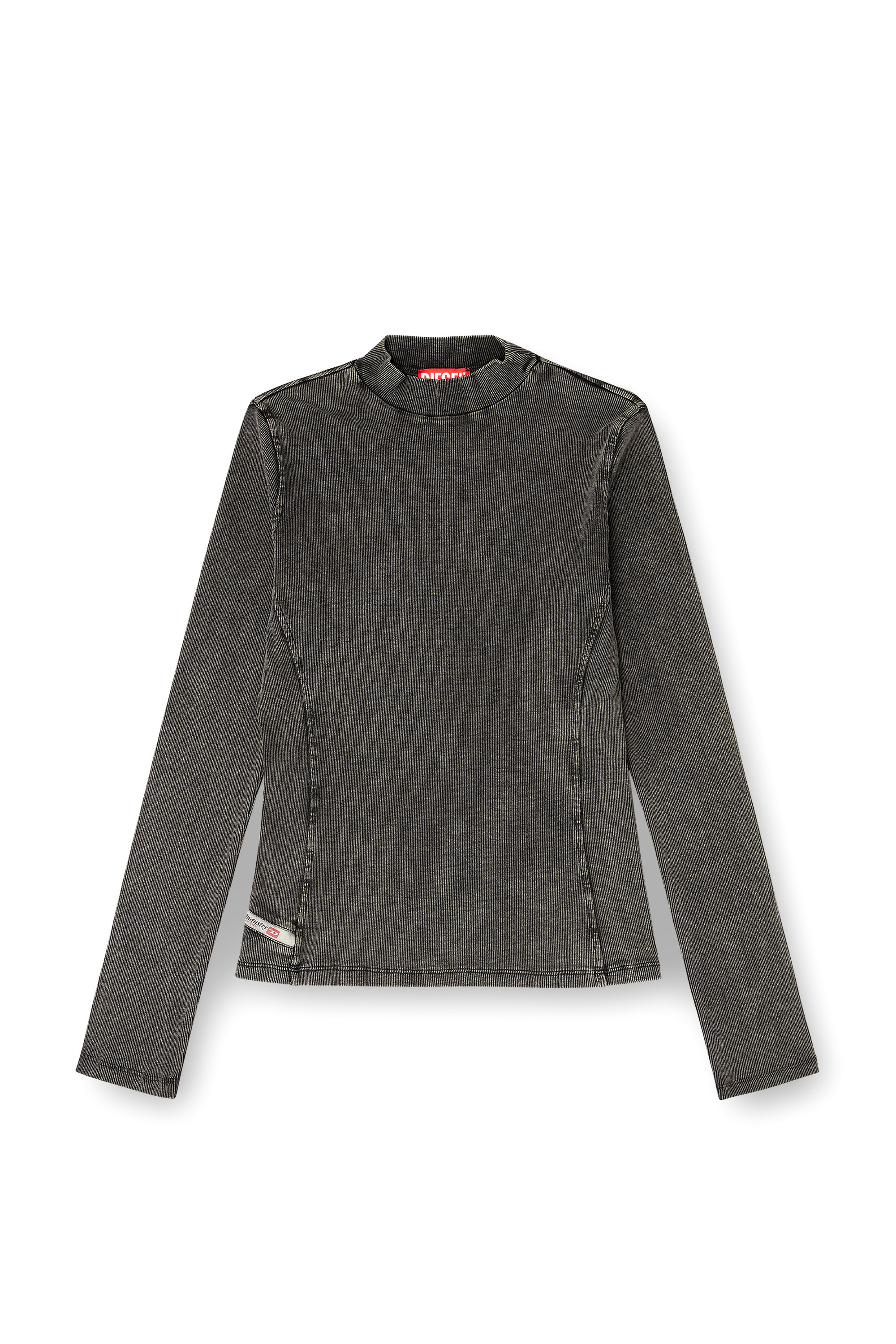 Diesel - T-MOKKY-LS, Female's 長袖トップ in ブラック - 2