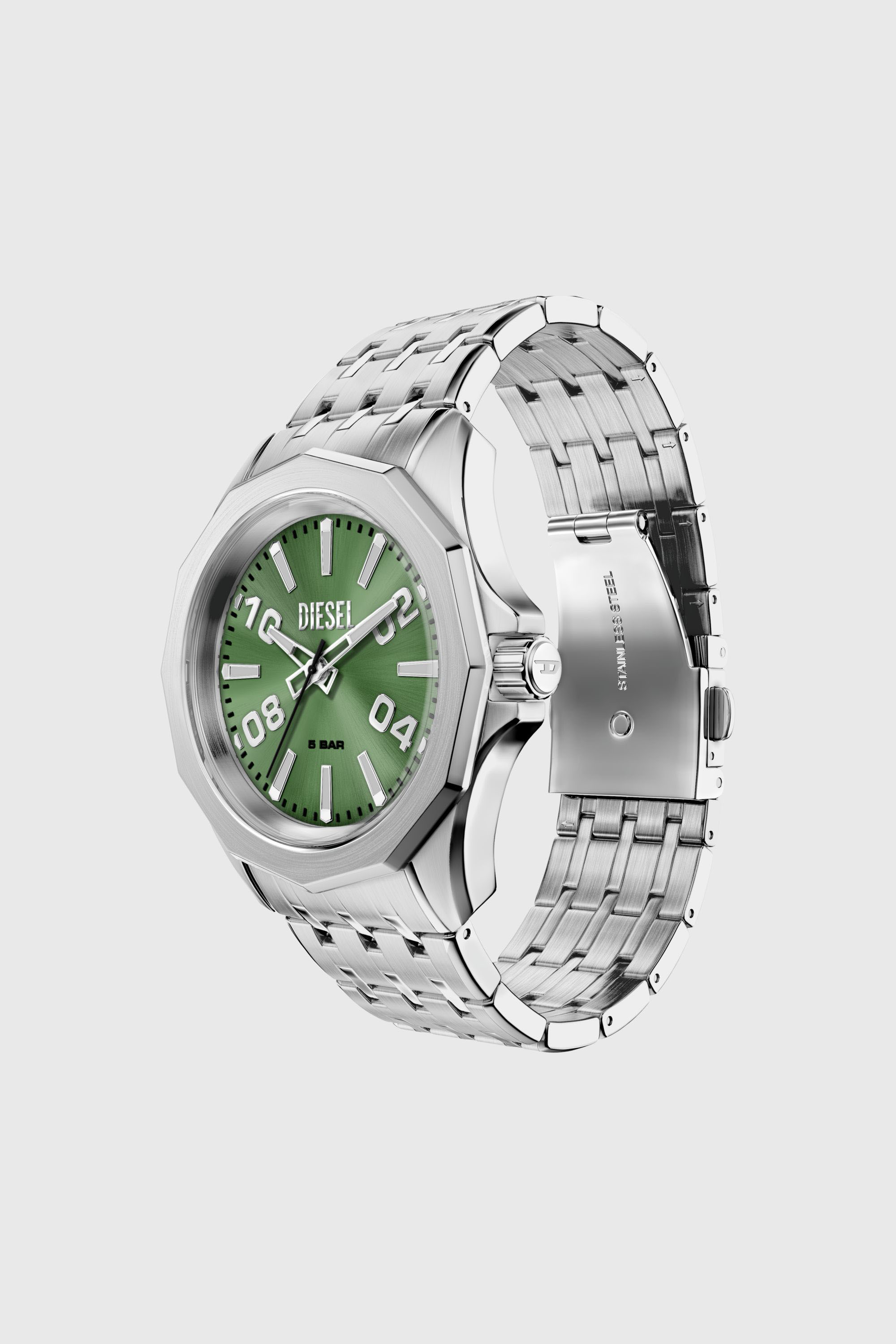 Diesel - DZ2237 WATCH, Male's Stinger stainless steel watch in シルバー - 7
