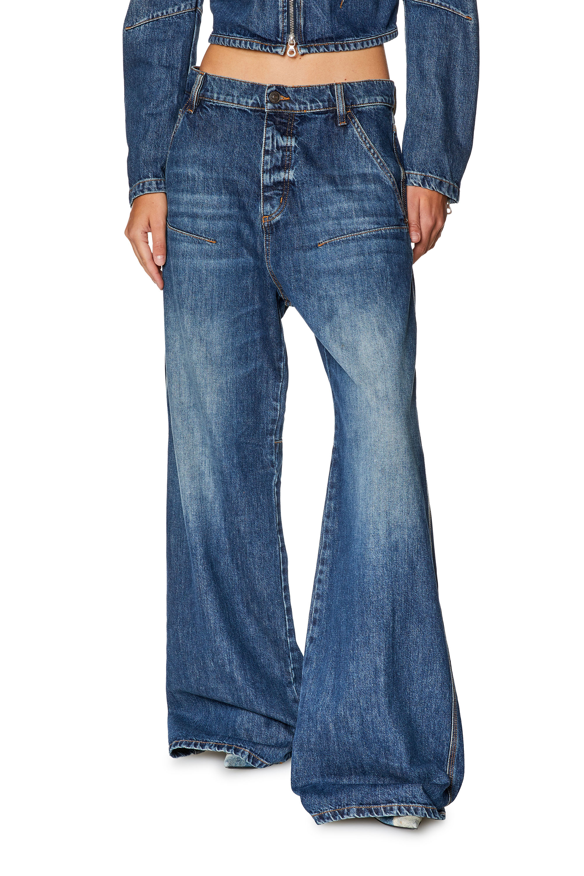 Diesel - Straight Jeans 1996 D-Sire 0HJAW, ダークブルー - Image 2