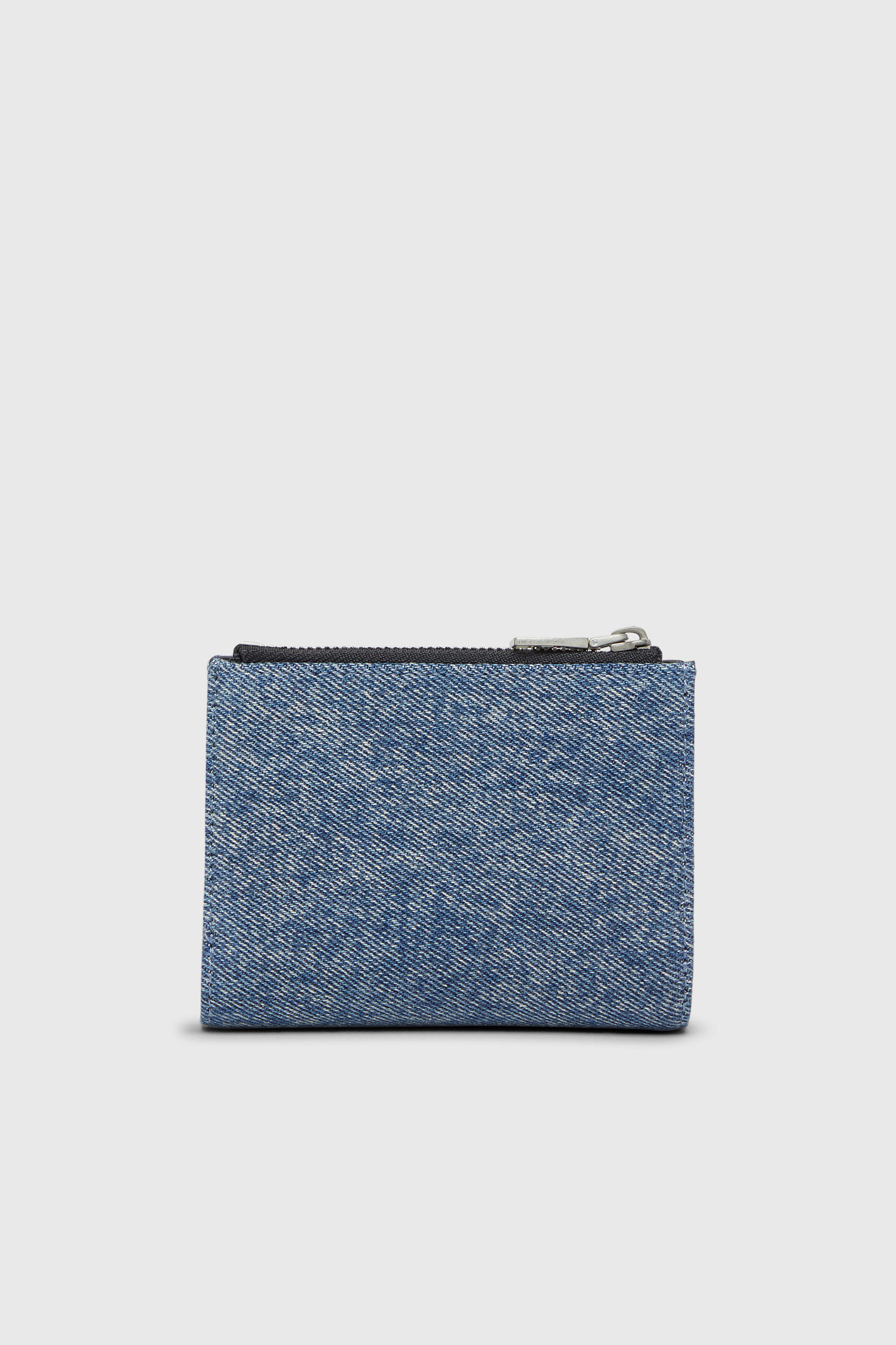 Diesel - 1DR BI-FOLD ZIP II, Female's 二つ折りウォレット in ブルー - 2