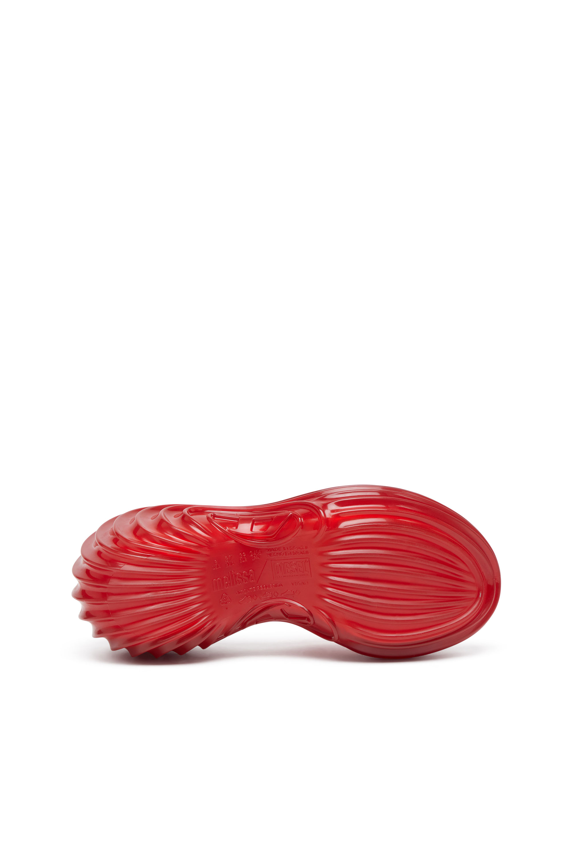 Diesel - MELISSA QUANTUM PLATFORM, Female's Platform mule in Melflex® in レッド - 4