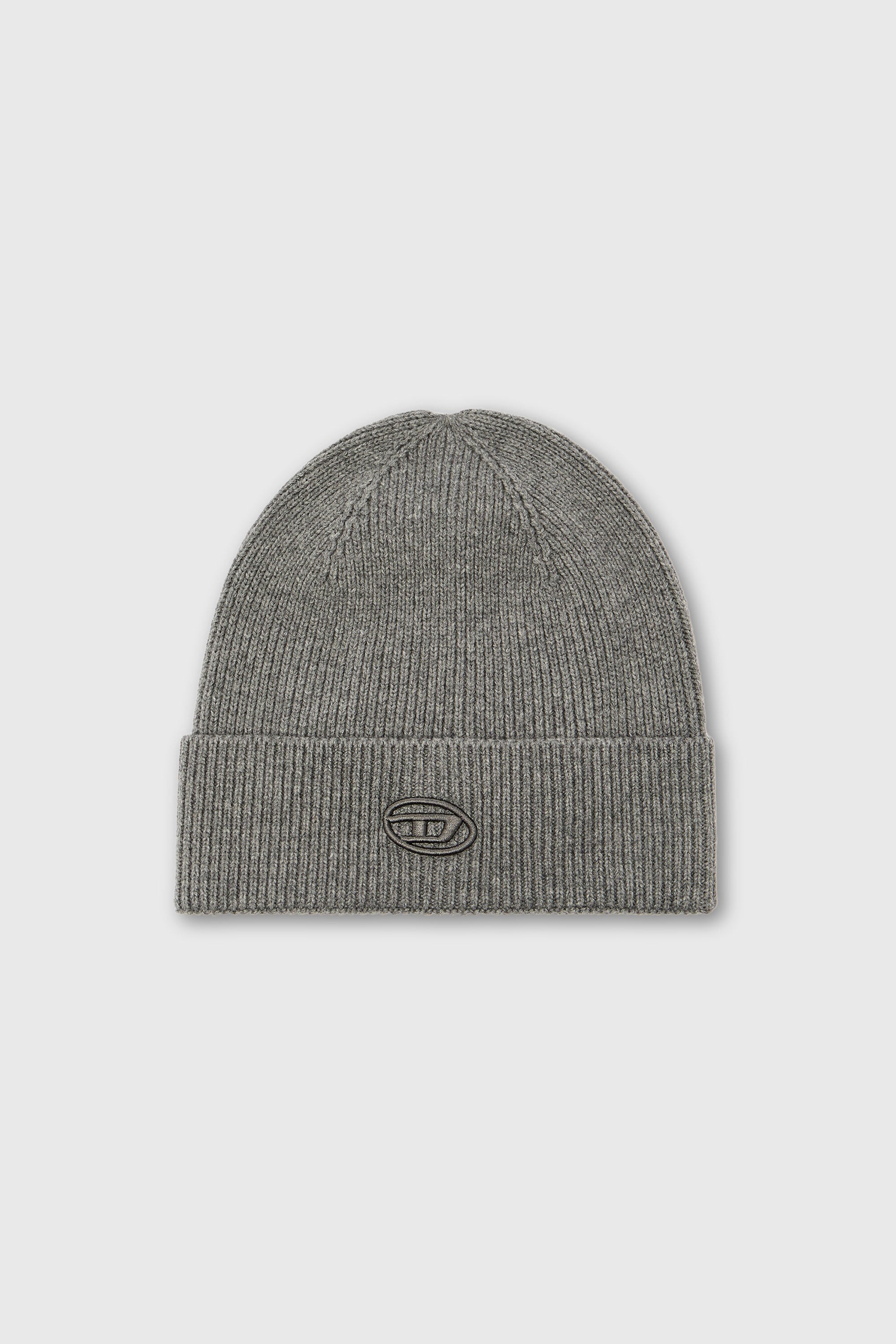 Diesel - K-CODER-FULLY B, Unisex's ニットキャップロゴ in グレー - 1