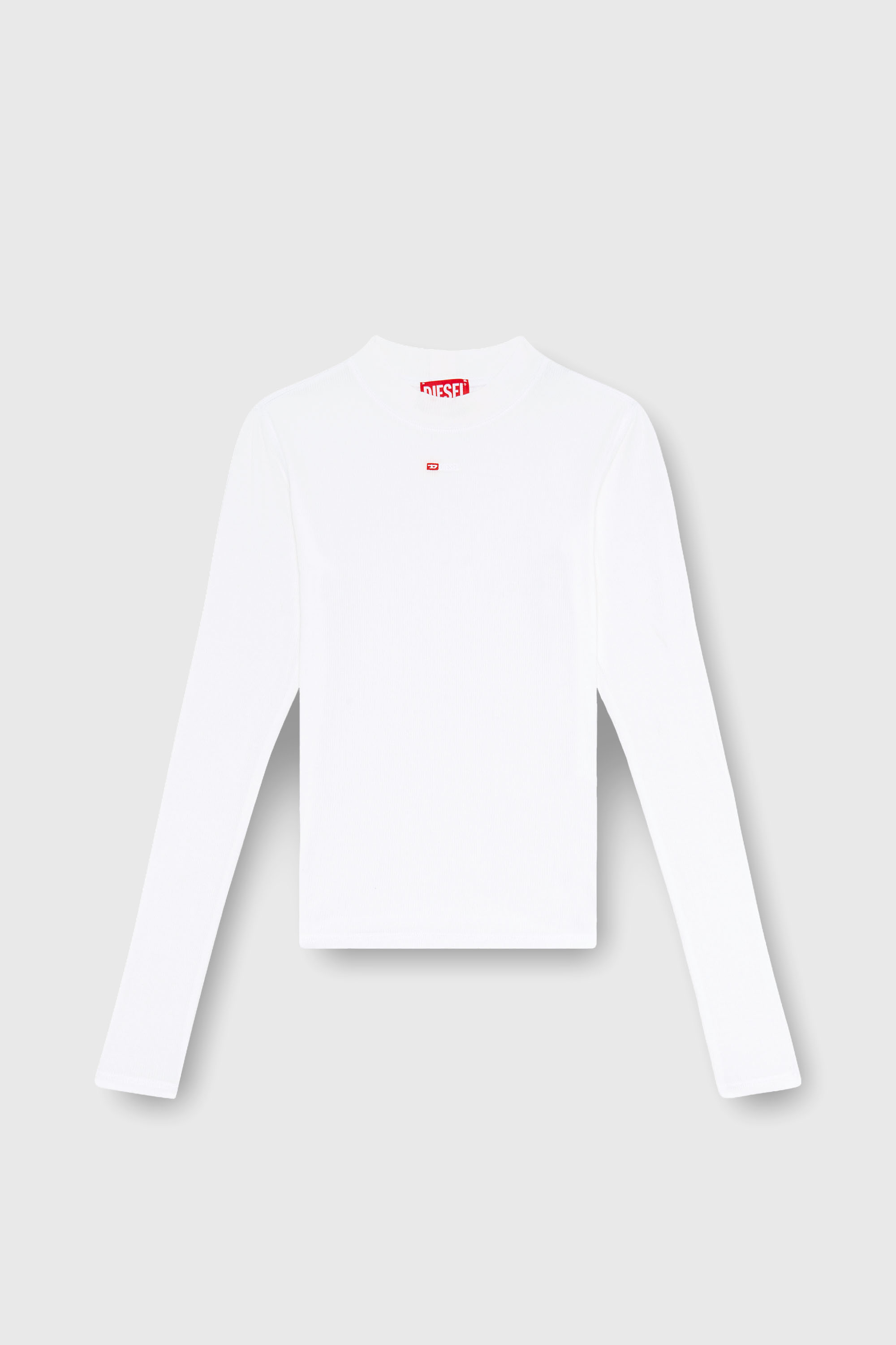 T-MOKKY-LS-MICRODIV ロングTシャツモックネックリブトップス
