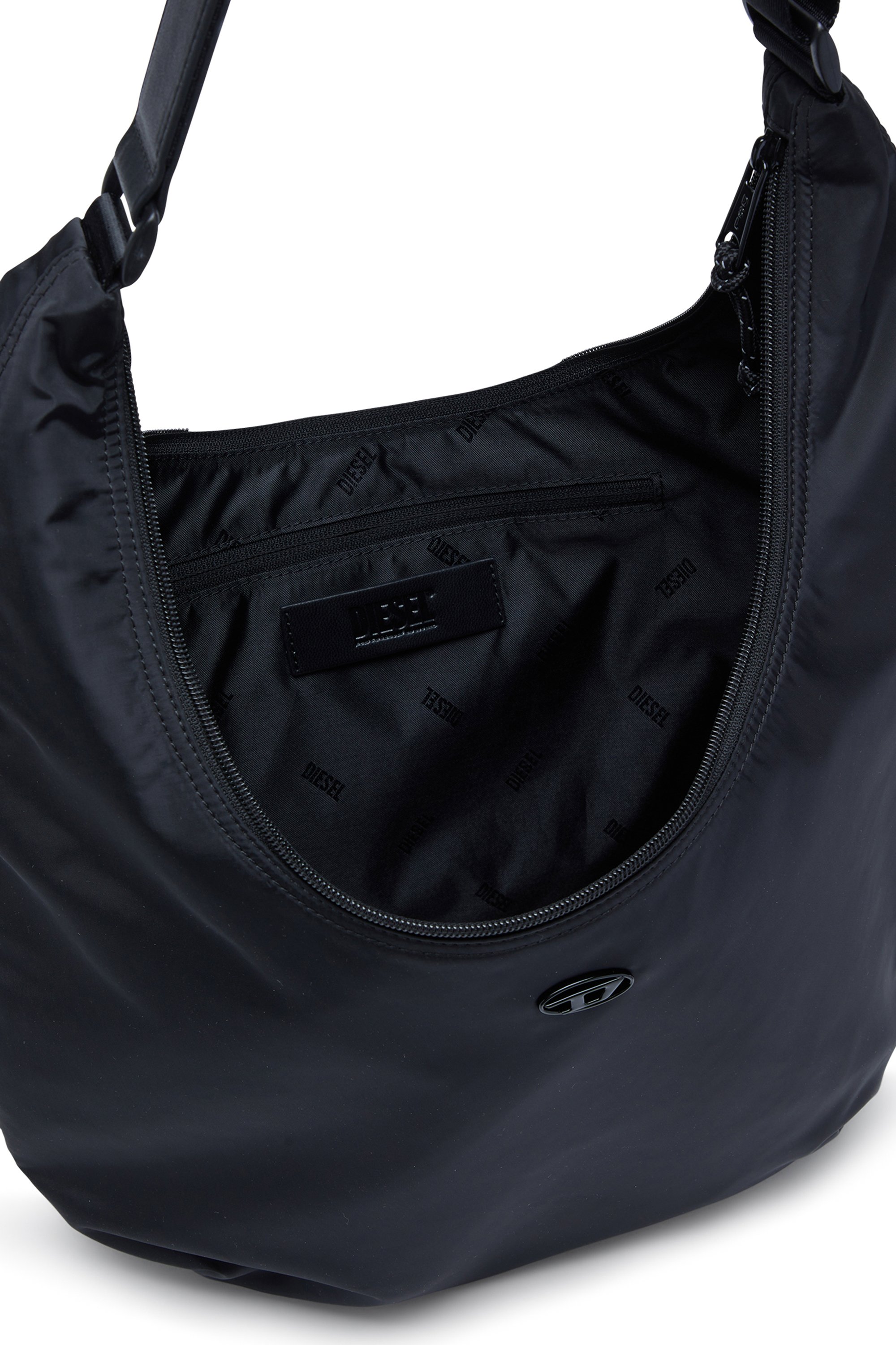 Diesel - D-PACK HOBO X, Unisex's ホーボーバッグ in ブラック - 3