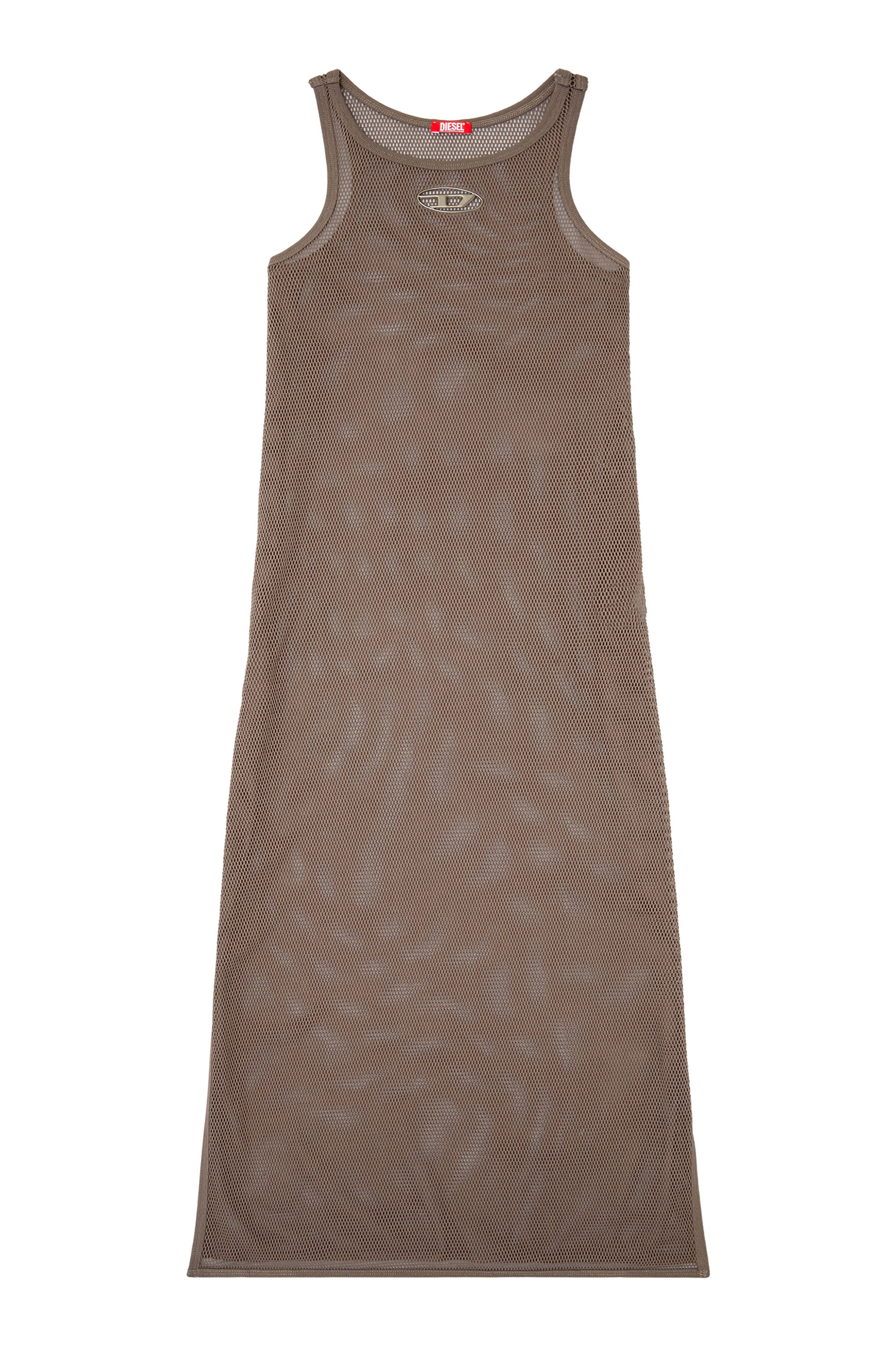 Diesel - JENNIFER-UTLT, Female's メッシュドレス in ブラウン - 4
