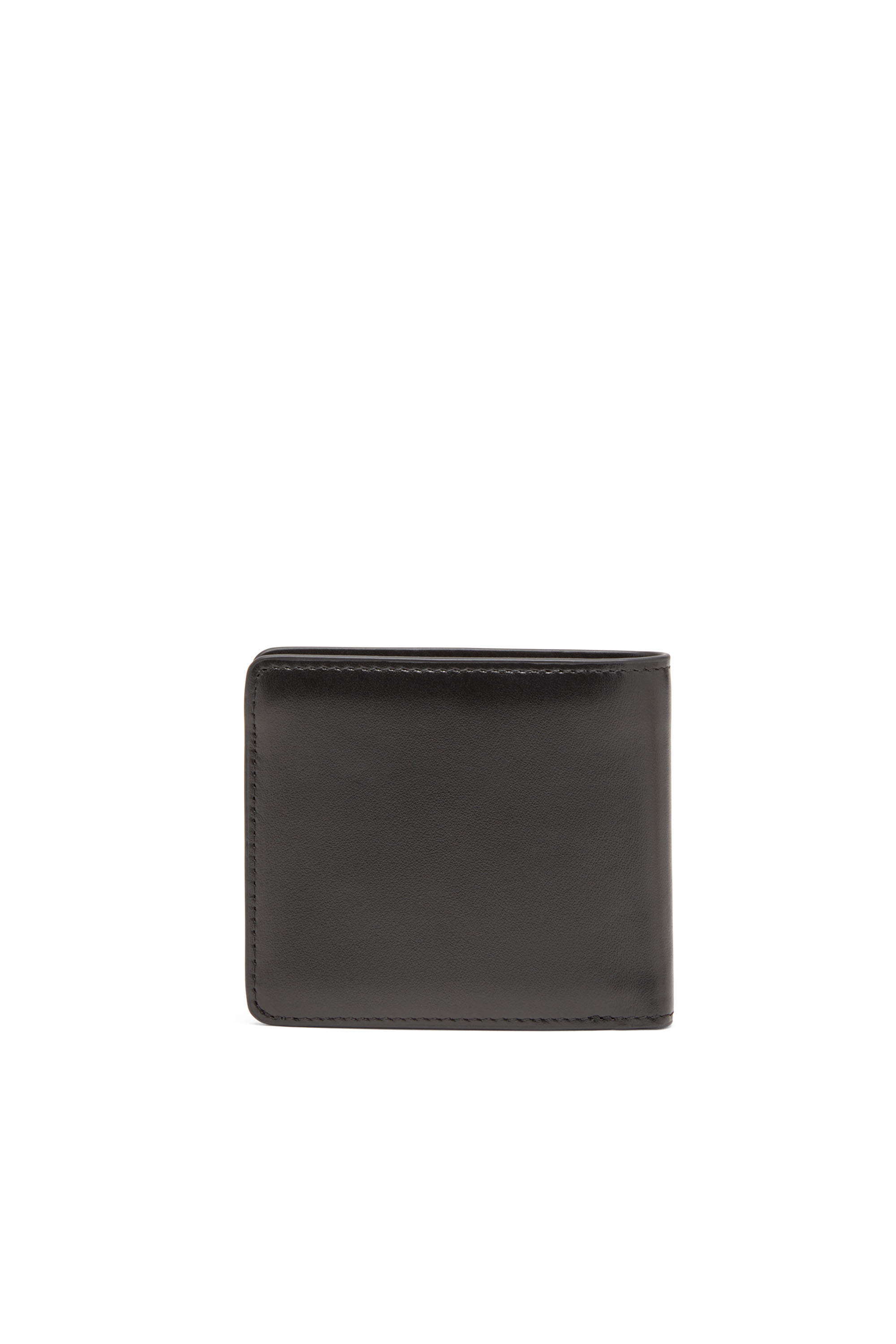 Diesel - HOLI-D BI FOLD COIN S 3D, Unisex's Bi-fold wallet in leather in ブラック - 2