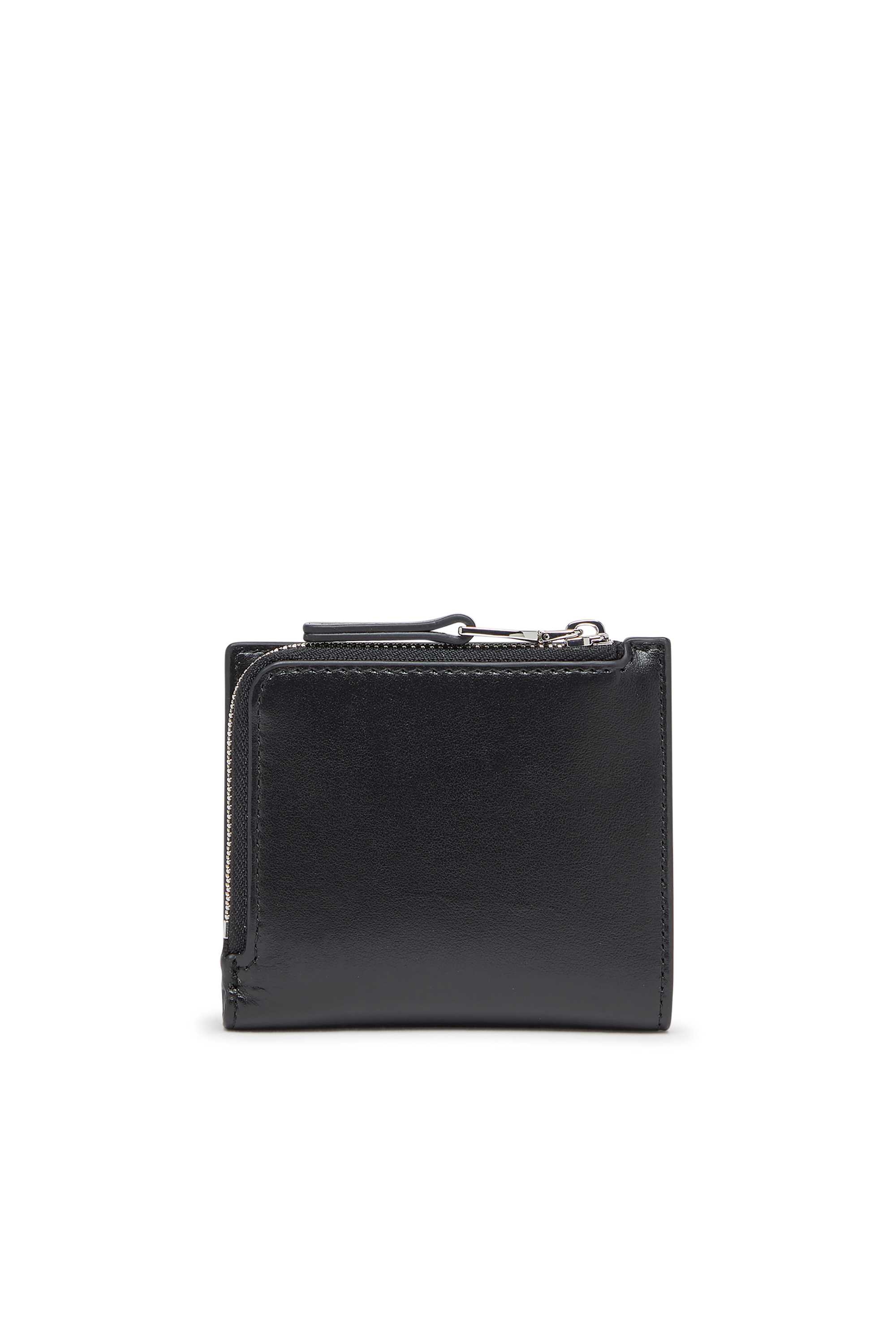 Diesel - 1DR BI FOLD ZIP L, Female's 二つ折りウォレット in ブラック - 2