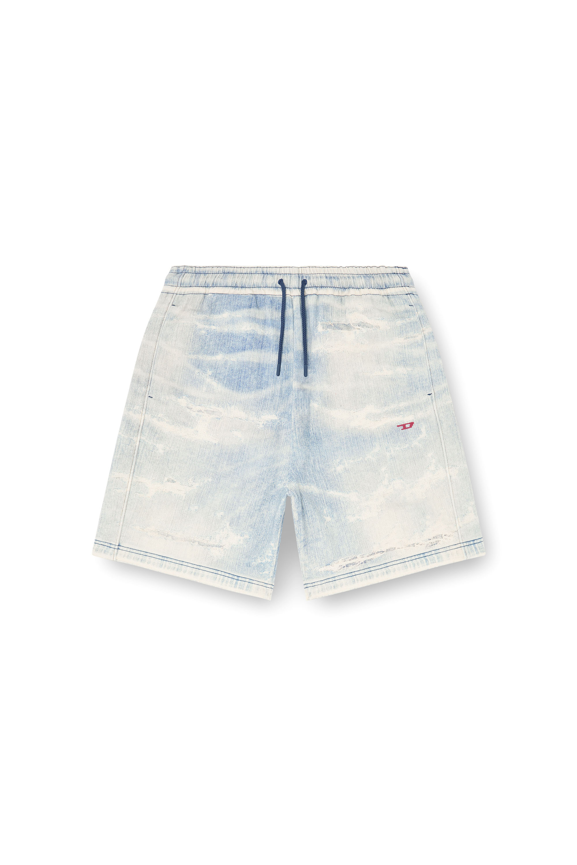 Diesel - D-BOXY JOGGJEANS, Male's ジョグ ショートパンツ in ライトブルー - 4