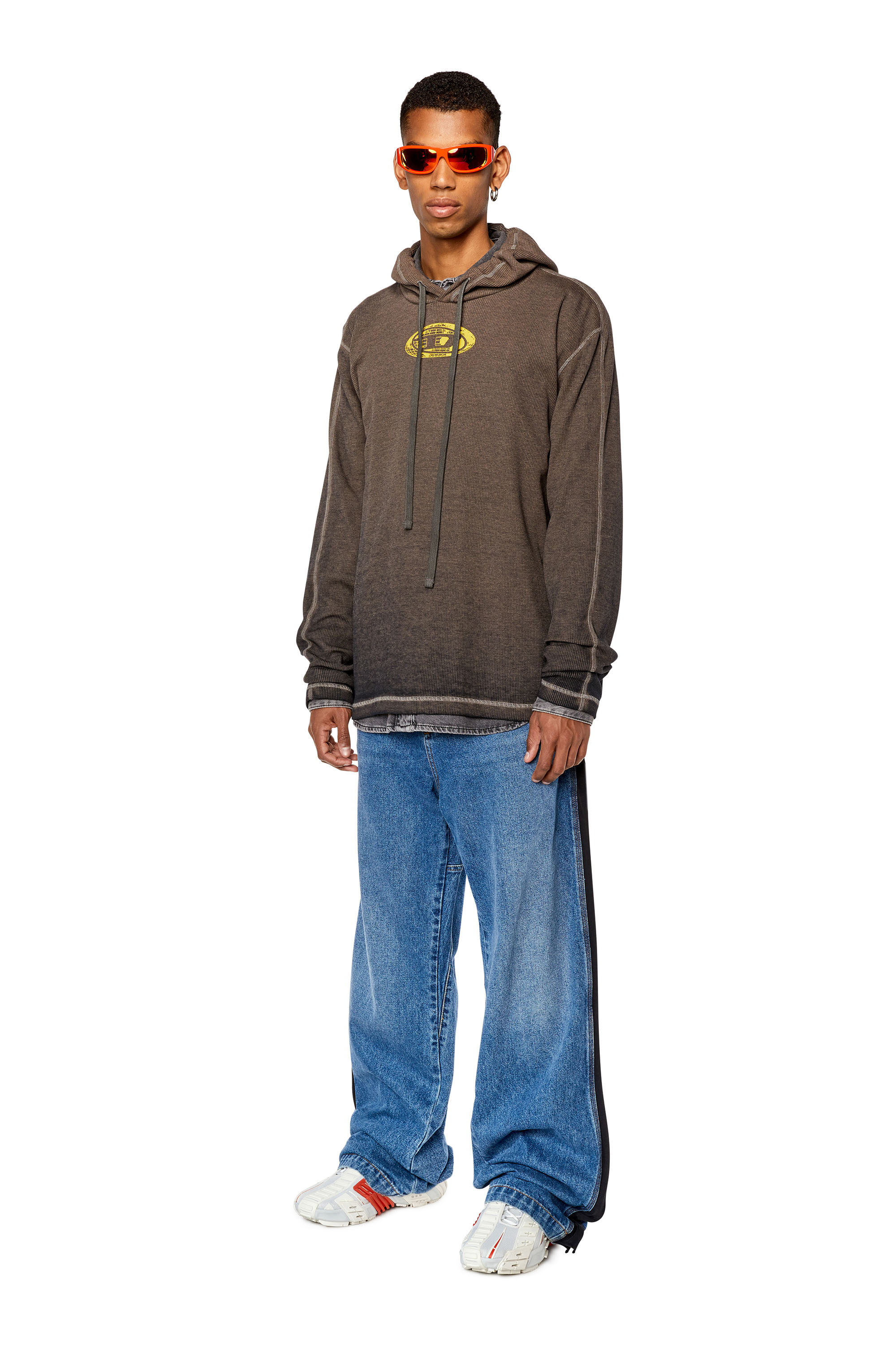 Diesel - T-CRONE-LS-HOOD, ダークグレー - Image 4