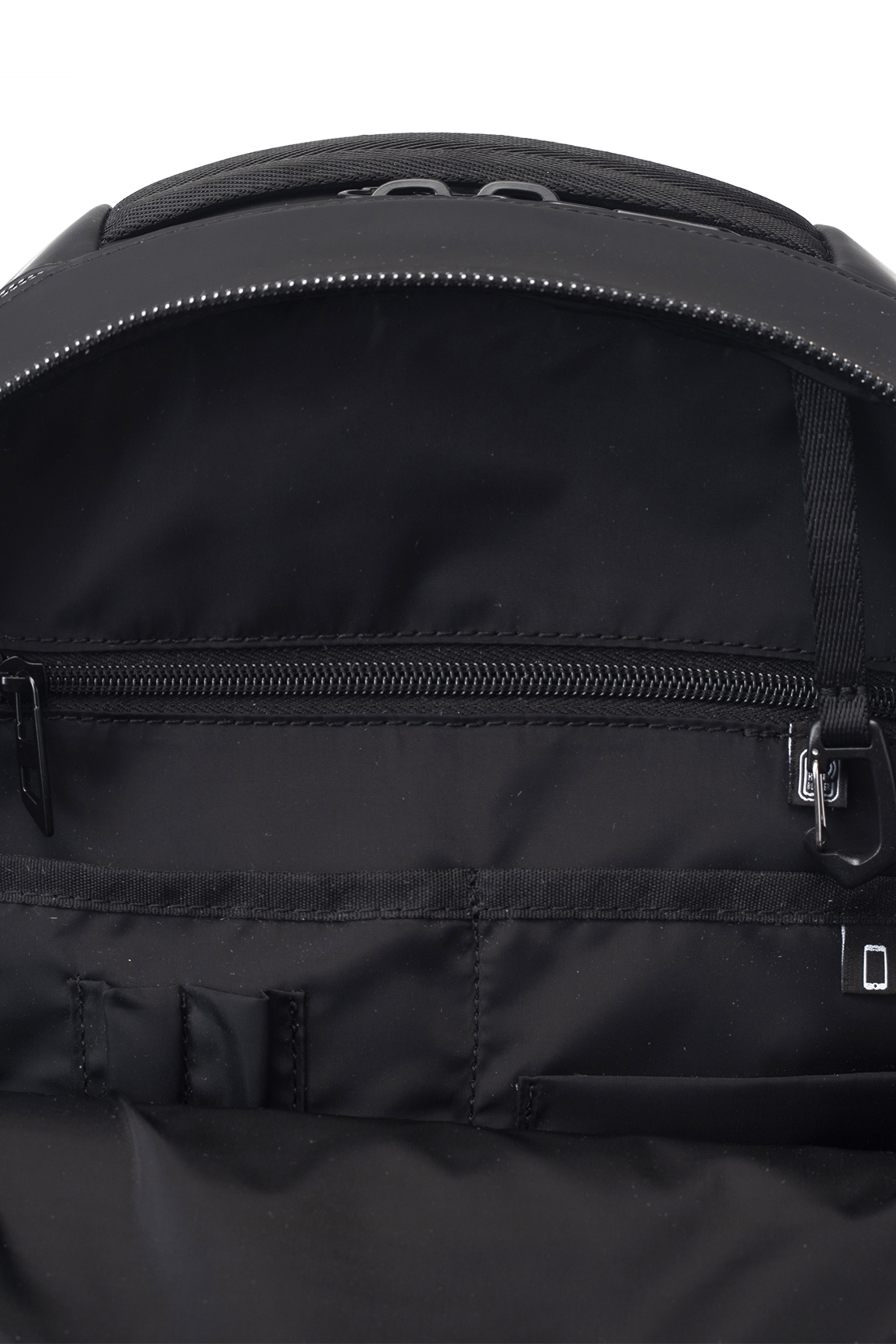 Diesel - DIESEL ALUMINUM BACKPACK DSB003, Unisex's Functional business backpack in ブラック - 6