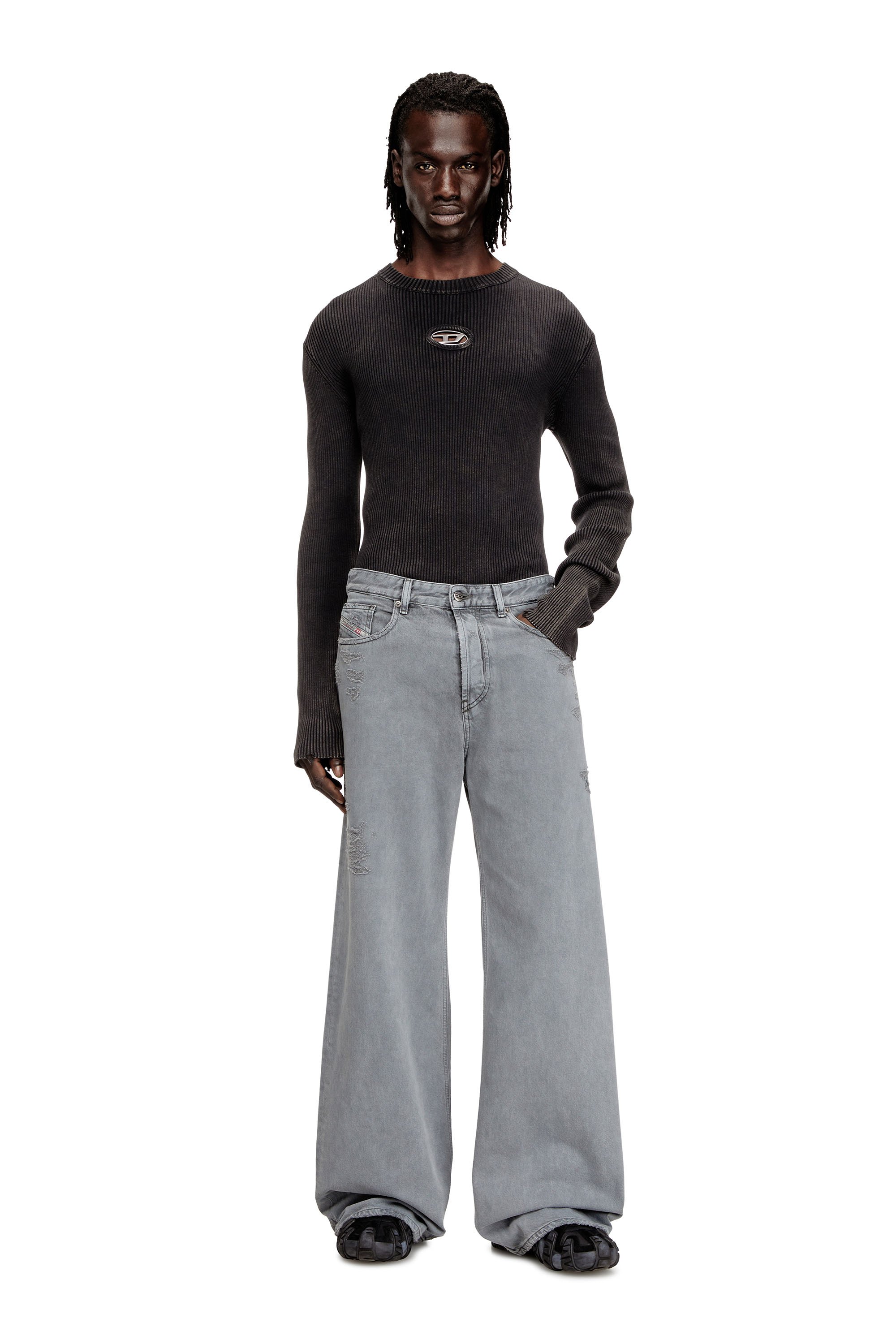 Diesel - Male's Relaxed Jeans D-Rise 09N26, グレー - 2