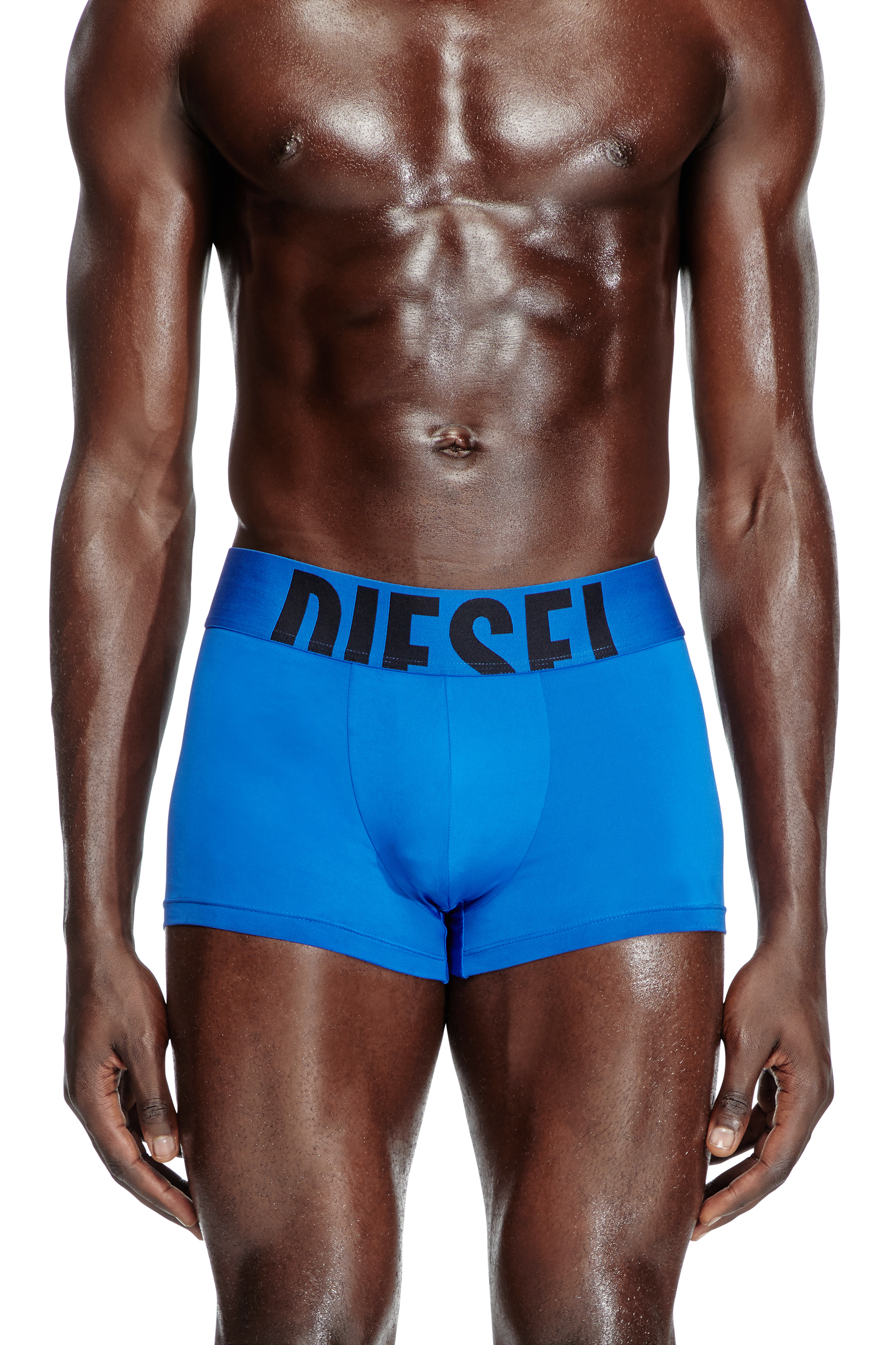 Diesel - DAMIEN-D-POP-55, Male's Boxer briefs with cut-off logo in ブルー - 2
