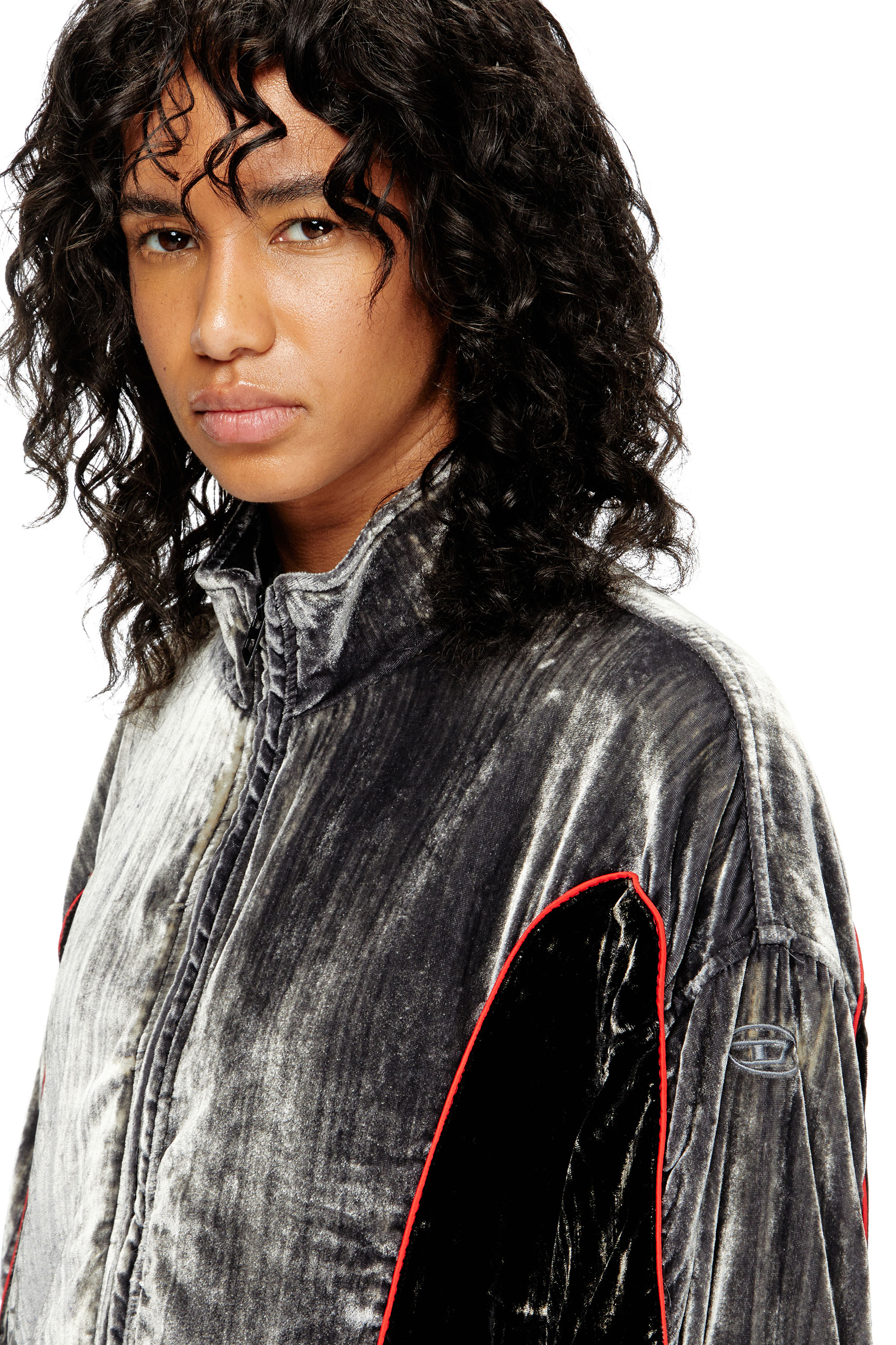 Diesel - G-RIFFIN, Female's ブルゾン in ダークグレー - 4