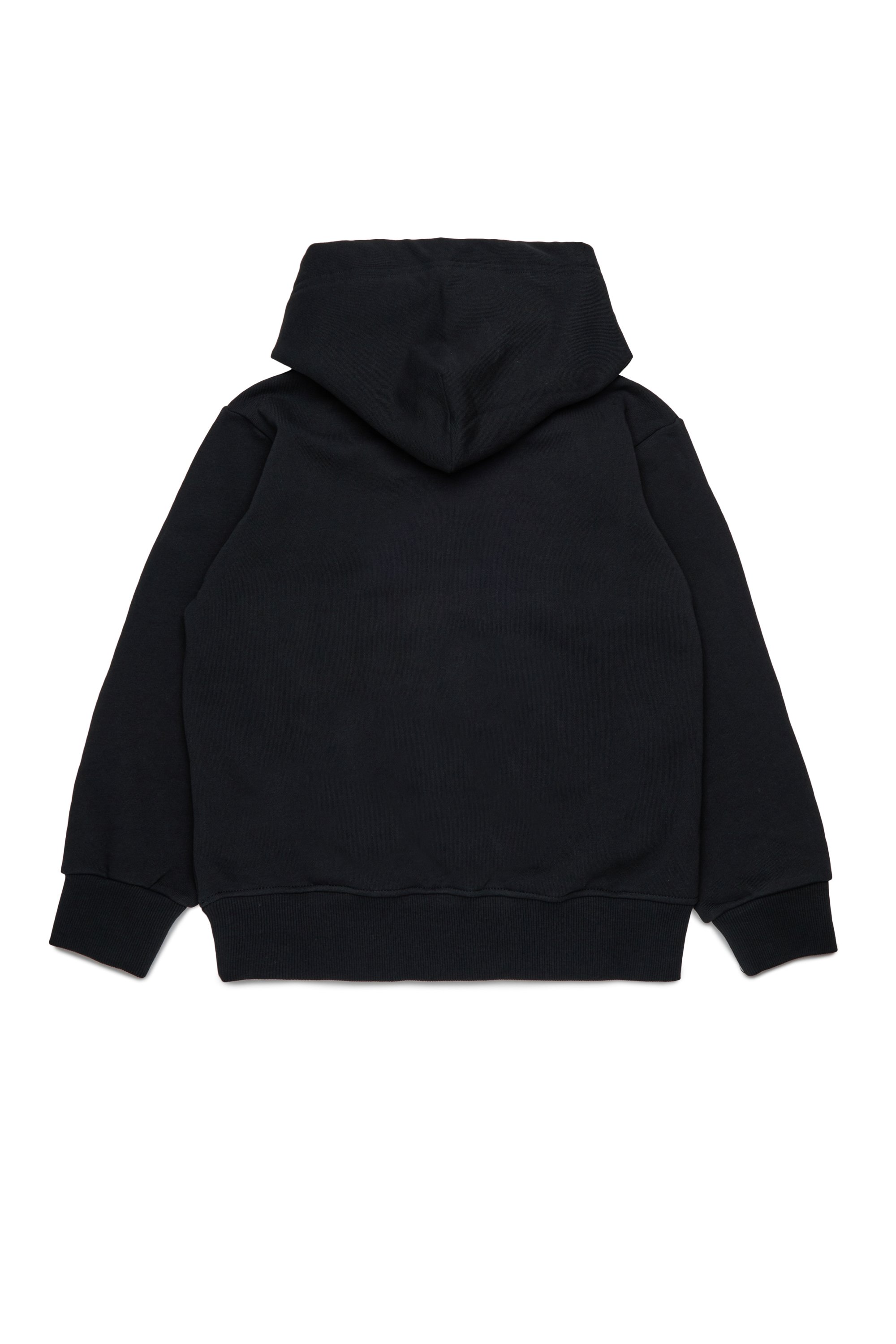 Diesel - SBONNIEHOOD OVER, Male's プルオーバーパーカー in ブラック - 2