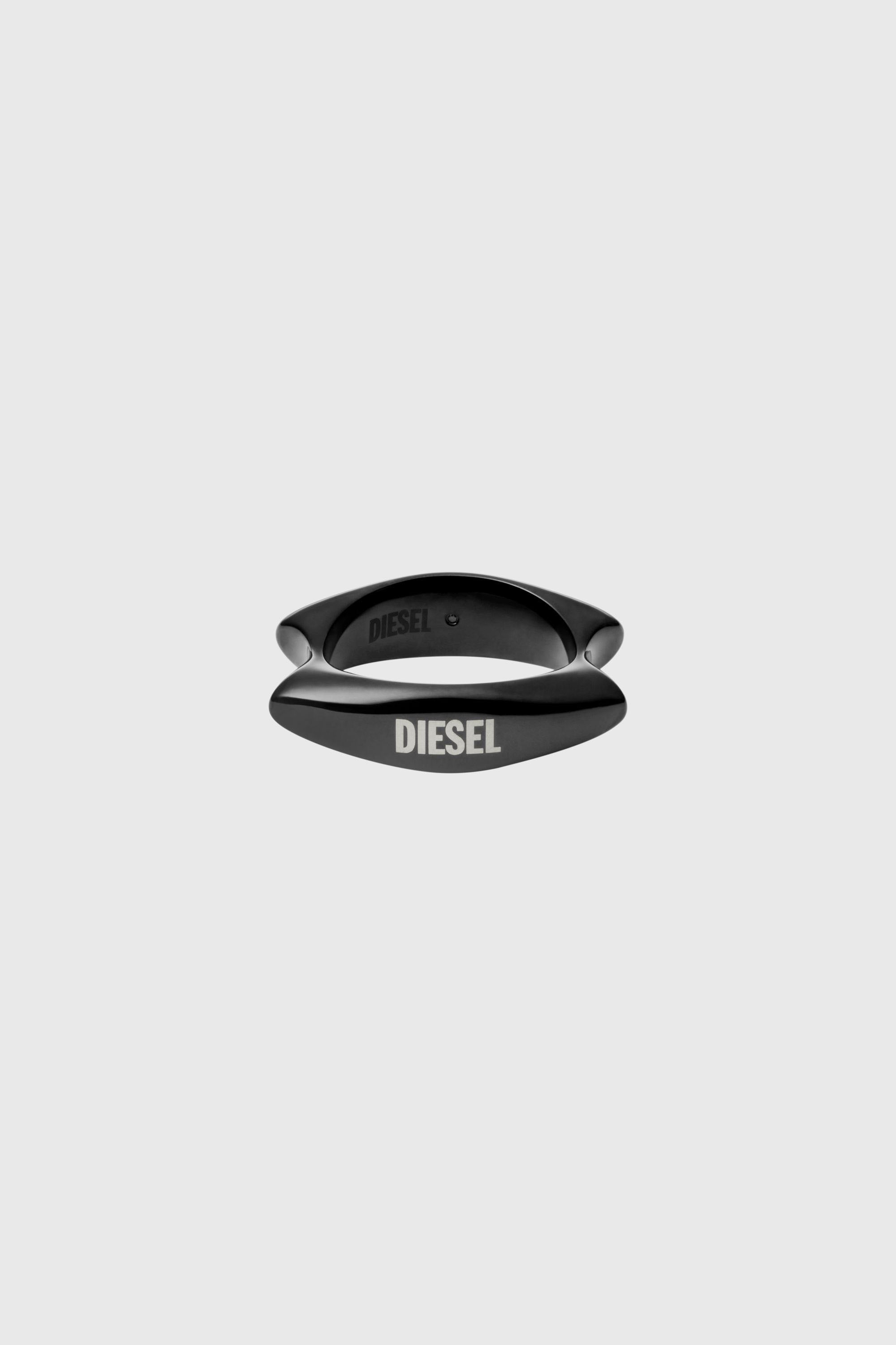 Diesel - DX1632001 JEWELLERY, Unisex's リング in ブラック - 2