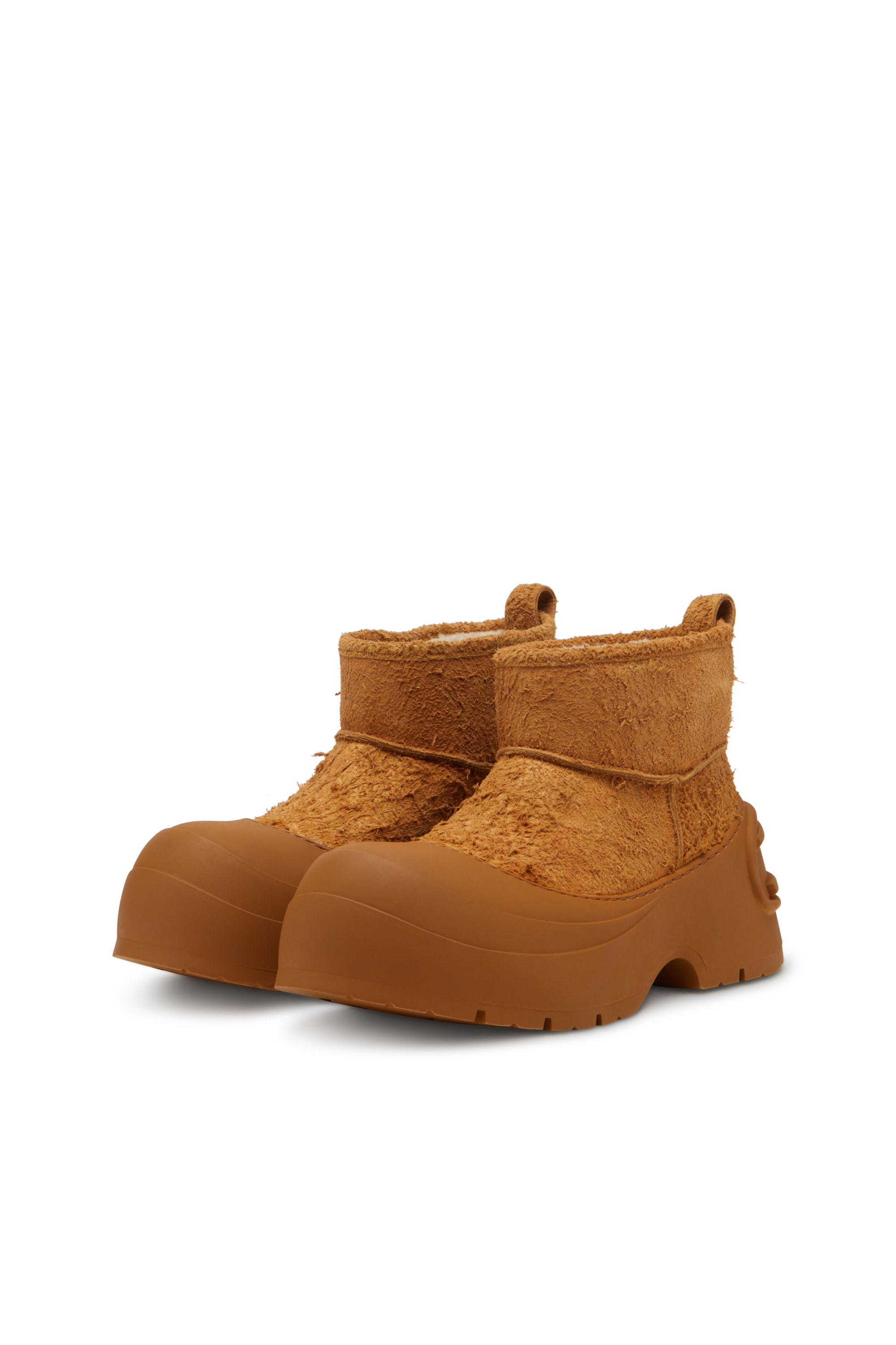 Diesel - D-DONALD MONTONE, Male's D-Donald-Chunky ankle boot with lug sole in ブラウン - 8