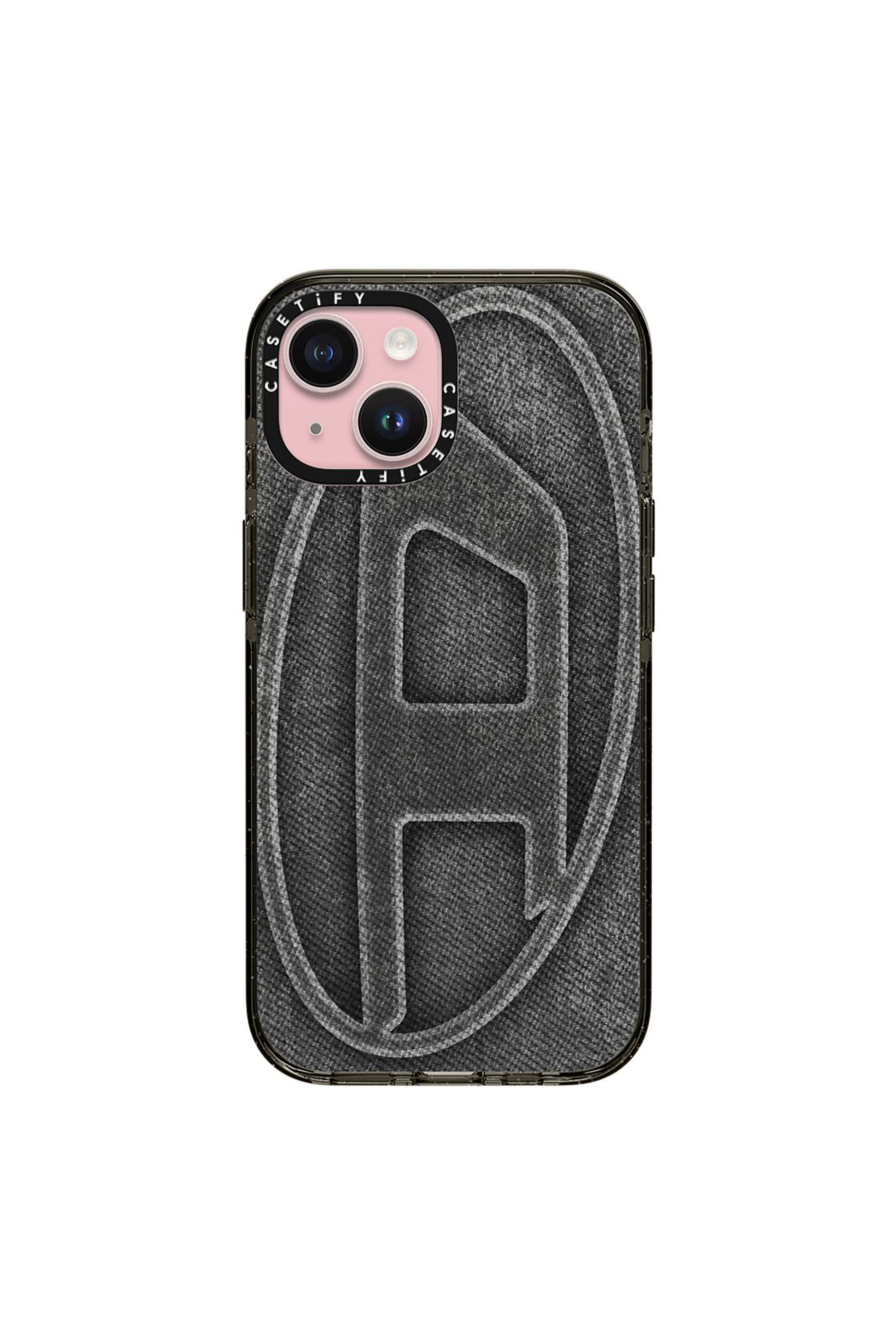 Diesel - 60543 MOULDED CASE, Unisex's iPhone 15 in ブラック - 1